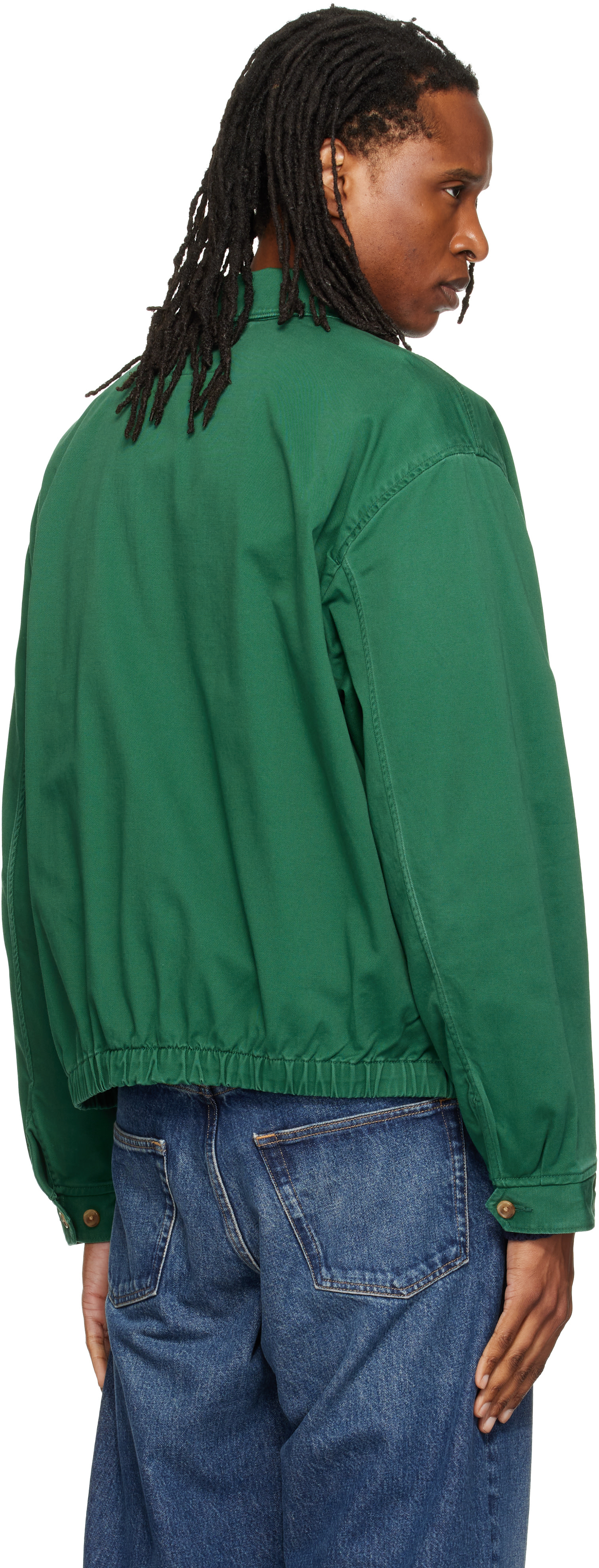 Polo Ralph Lauren: Green 'The Big Bayport' Jacket | SSENSE