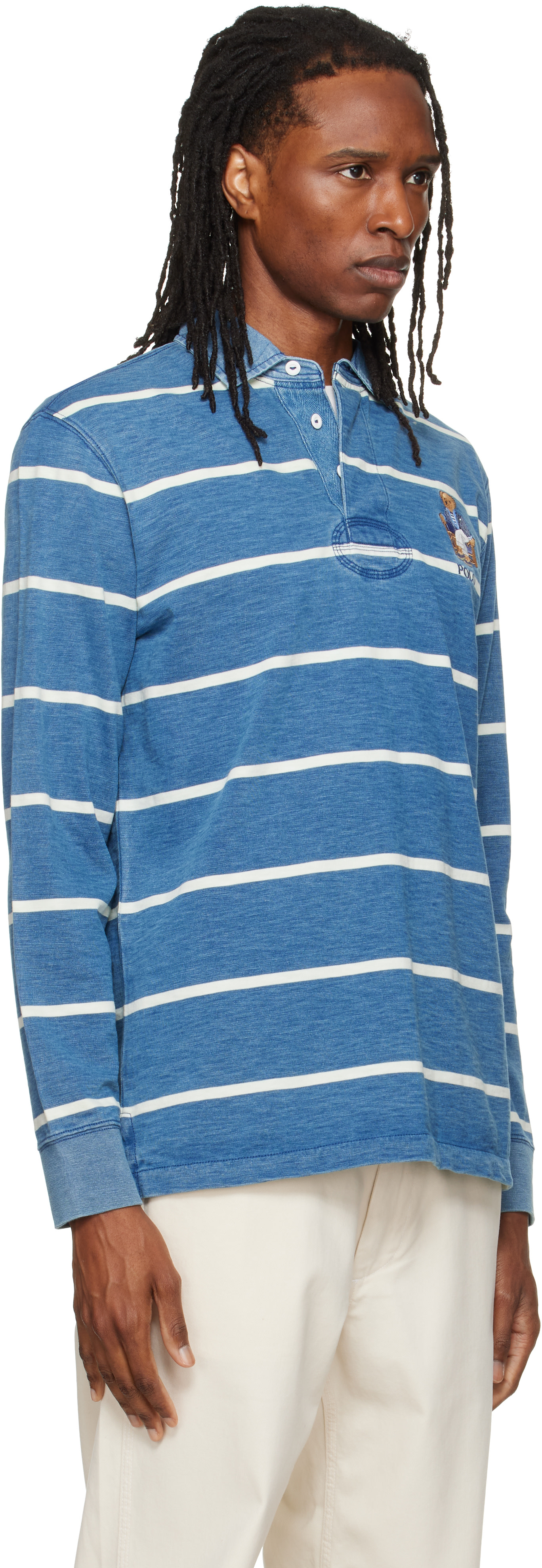 POLO Ralph Lauren ラガーシャツ 現行 ネイビー Sサイズ Polo Ralph Lauren: ネイビー Polo ベア クラシックフィット ラガー