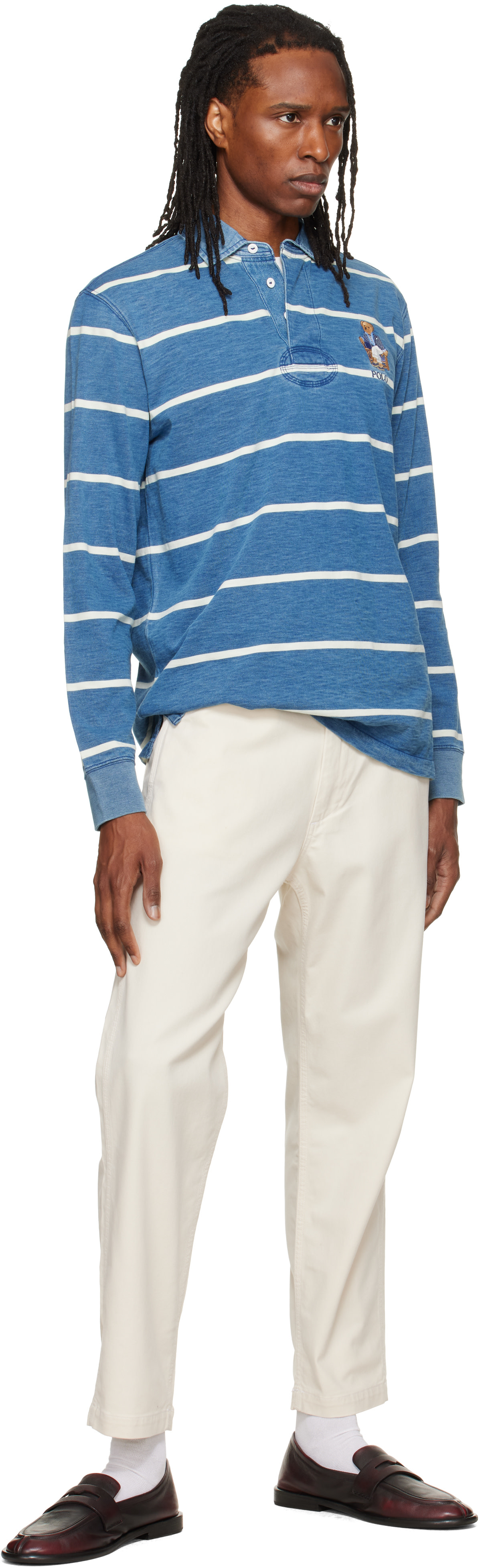 Polo Ralph Lauren: ネイビー Polo ベア クラシックフィット ラガー