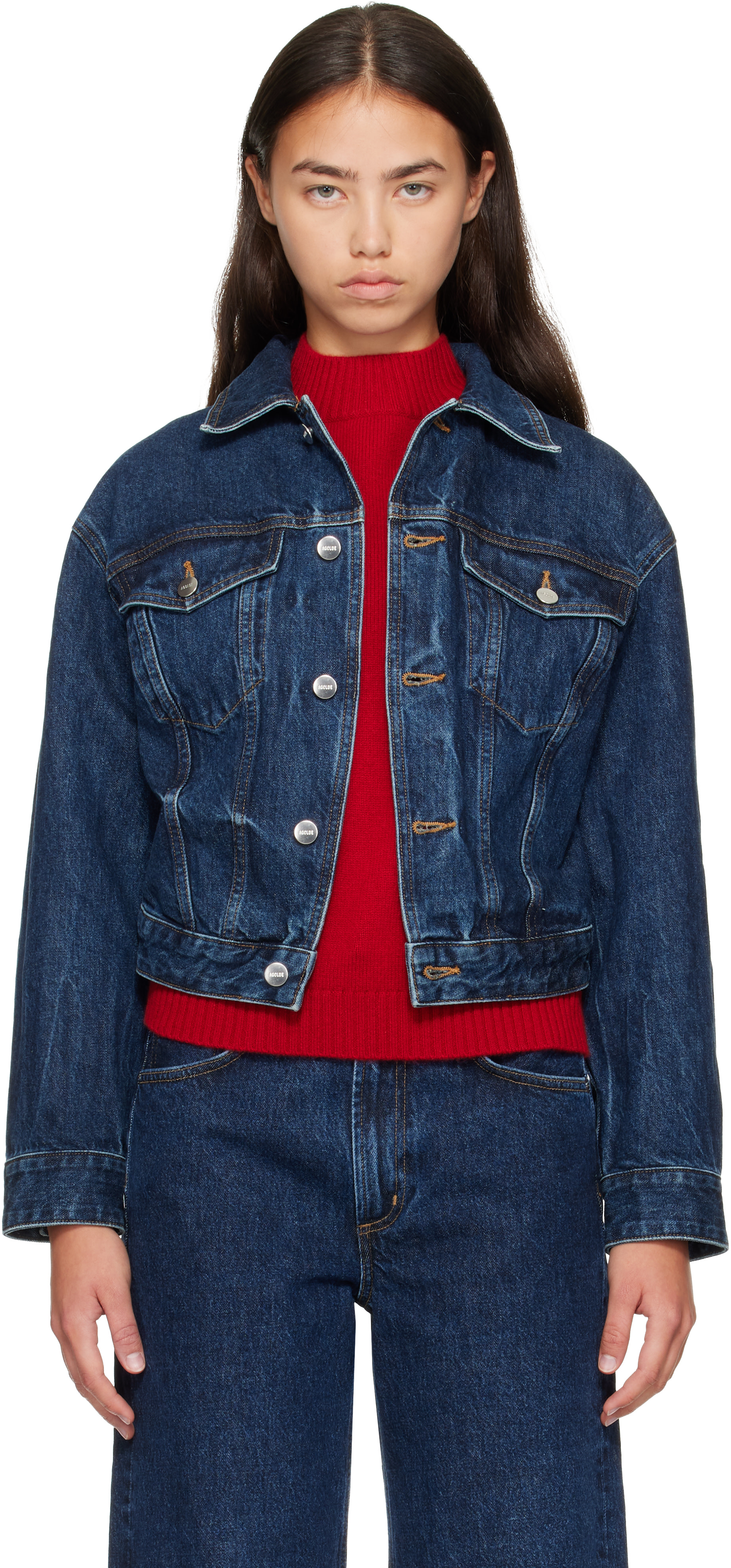 AGOLDE - Blue Veronica Denim Jacket