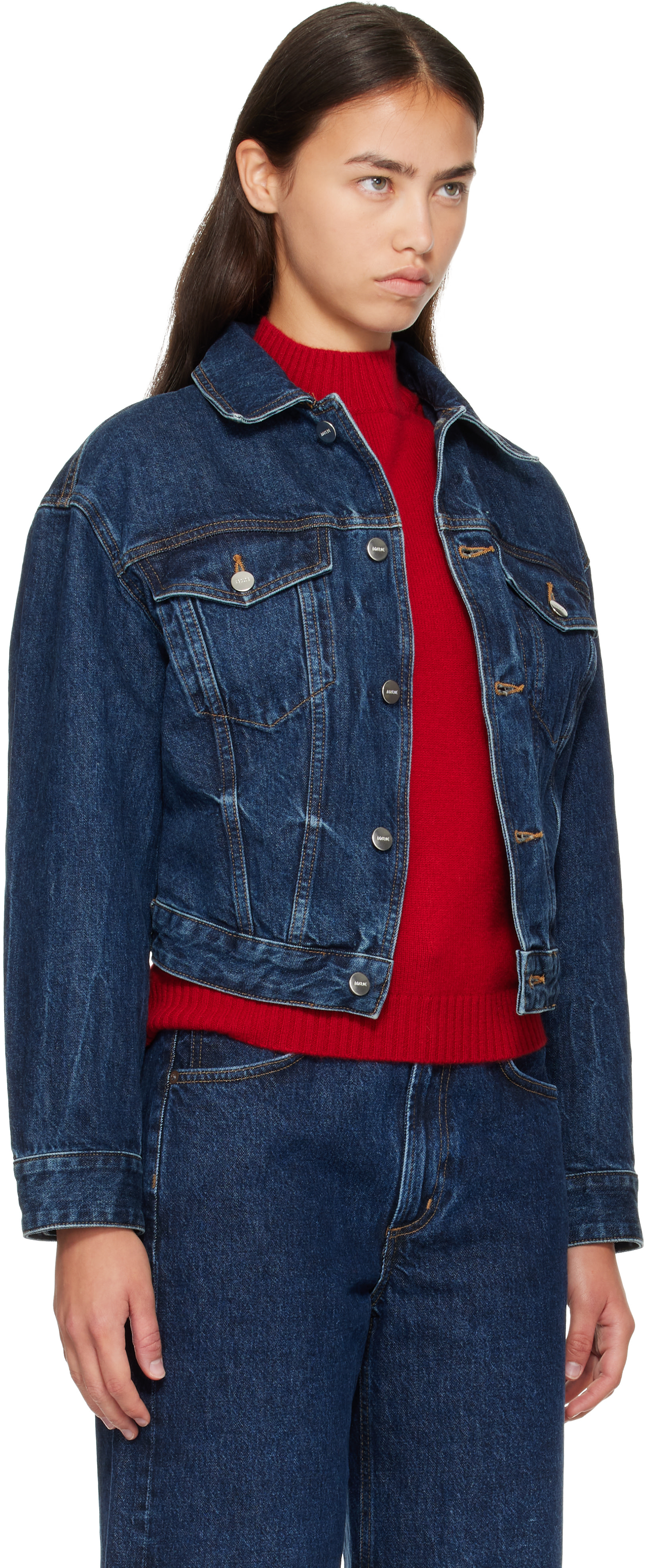 AGOLDE - Blue Veronica Denim Jacket