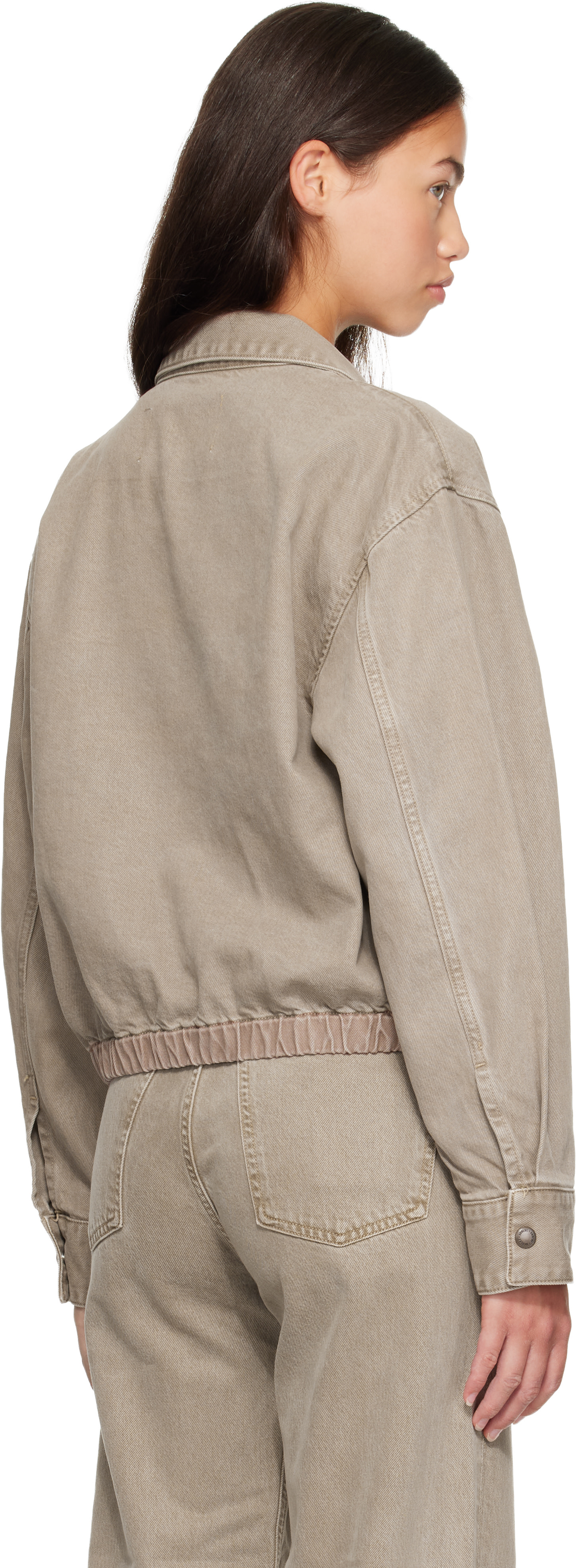 AGOLDE - Blouson Nile beige