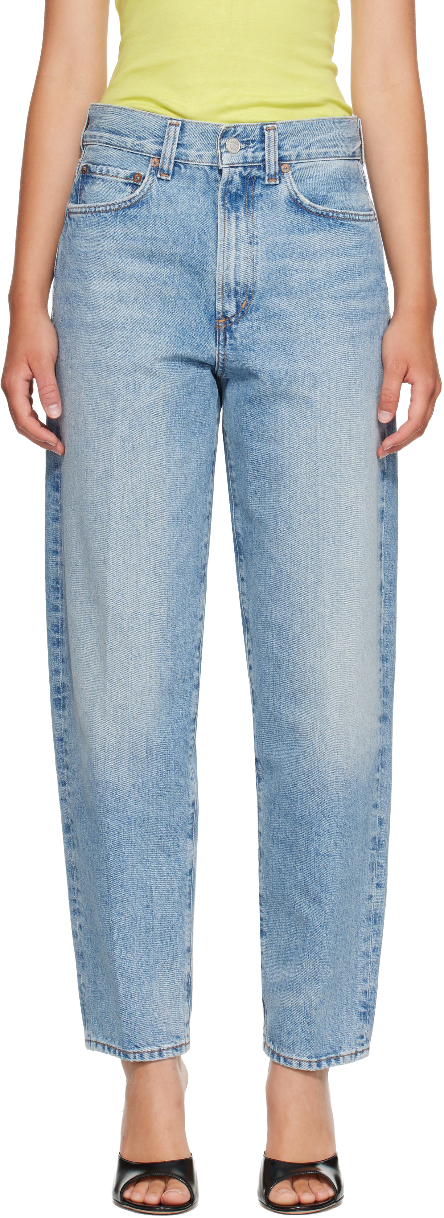 AGOLDE - Jean 80's bleu