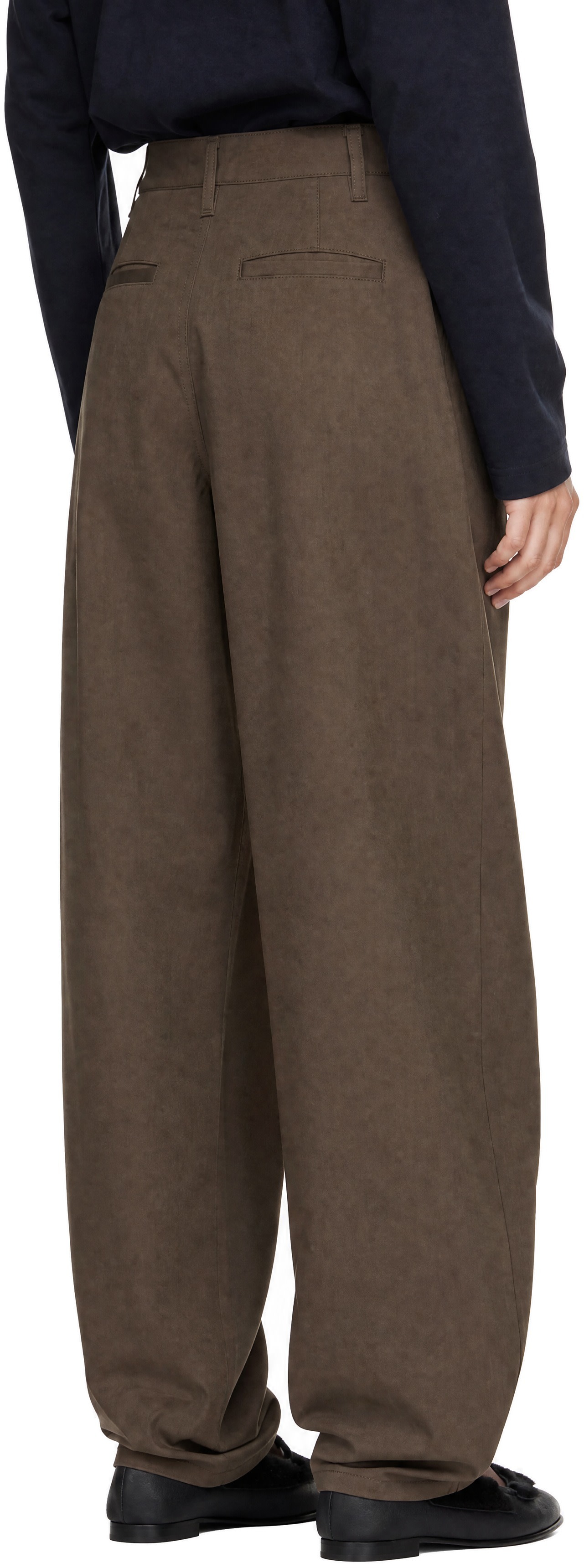 AGOLDE - Pantalon Luna taupe