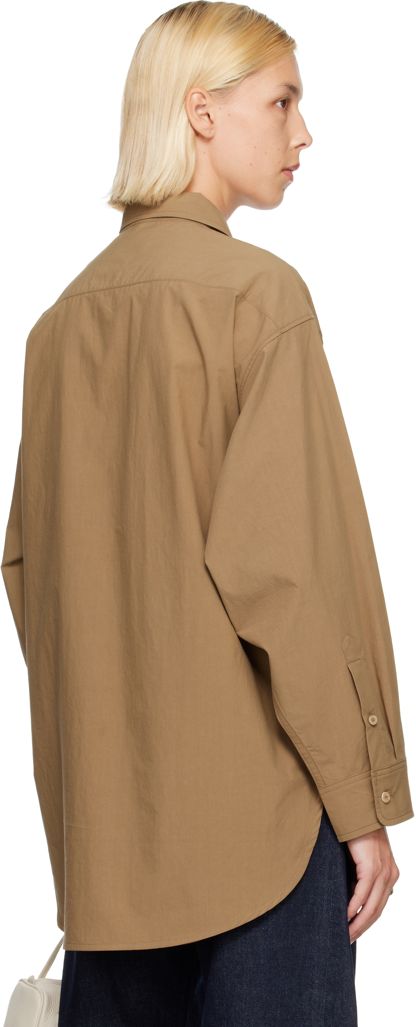 AGOLDE - Chemise Sona kaki