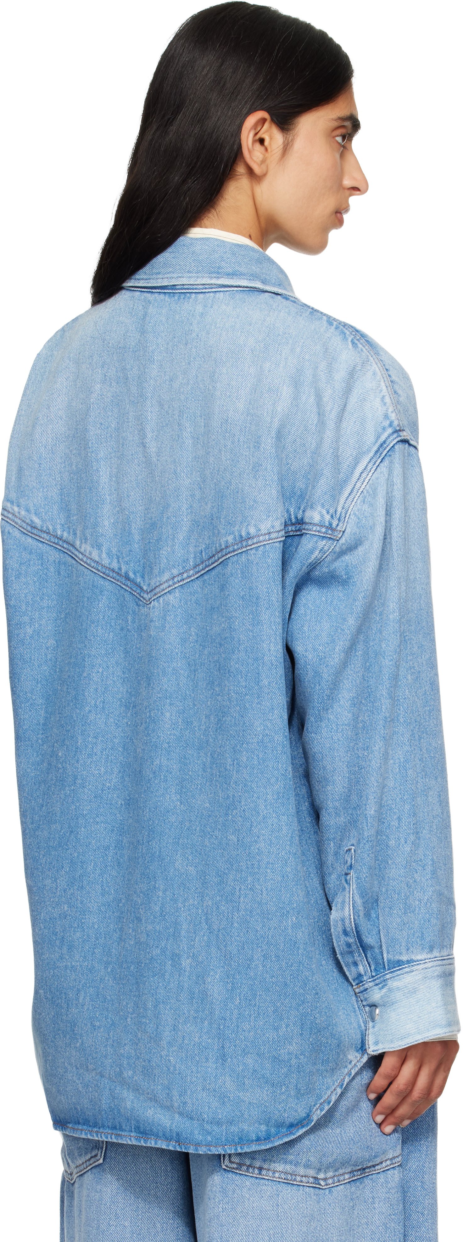 AGOLDE - Blue Lotta Denim Shirt