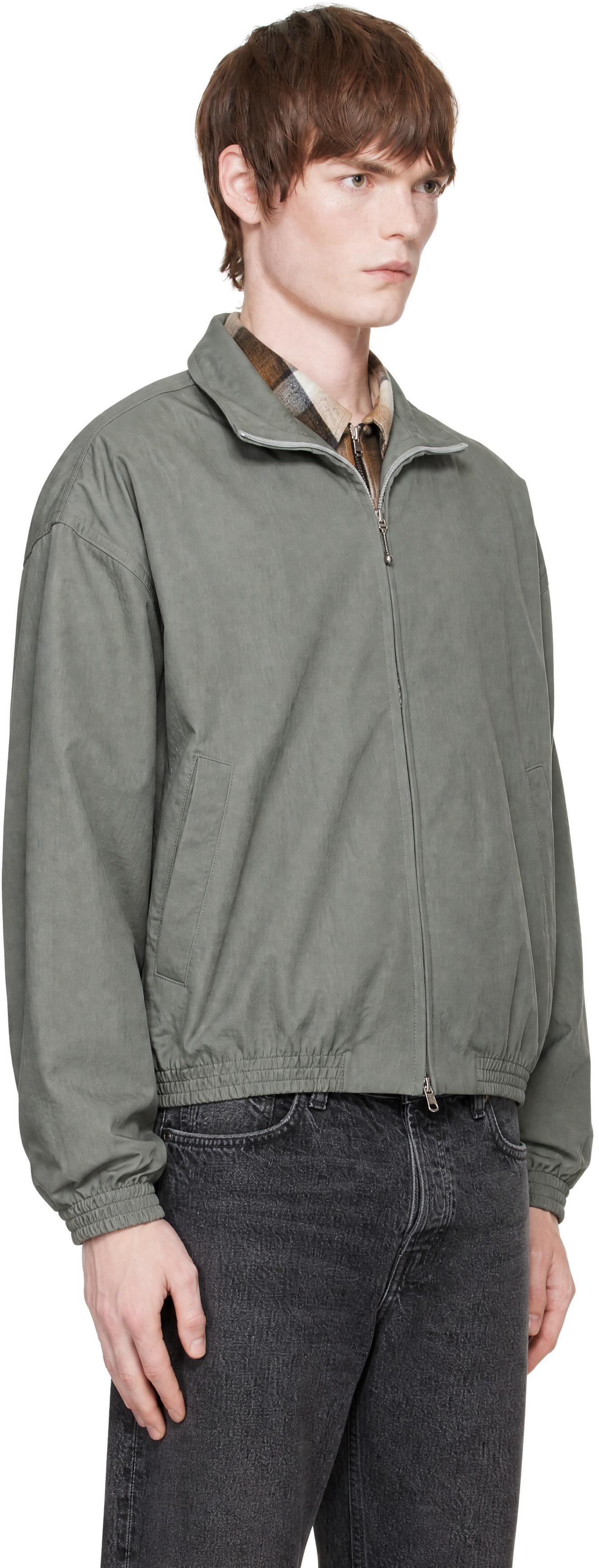 AGOLDE - Green Marshall Windbreaker Jacket