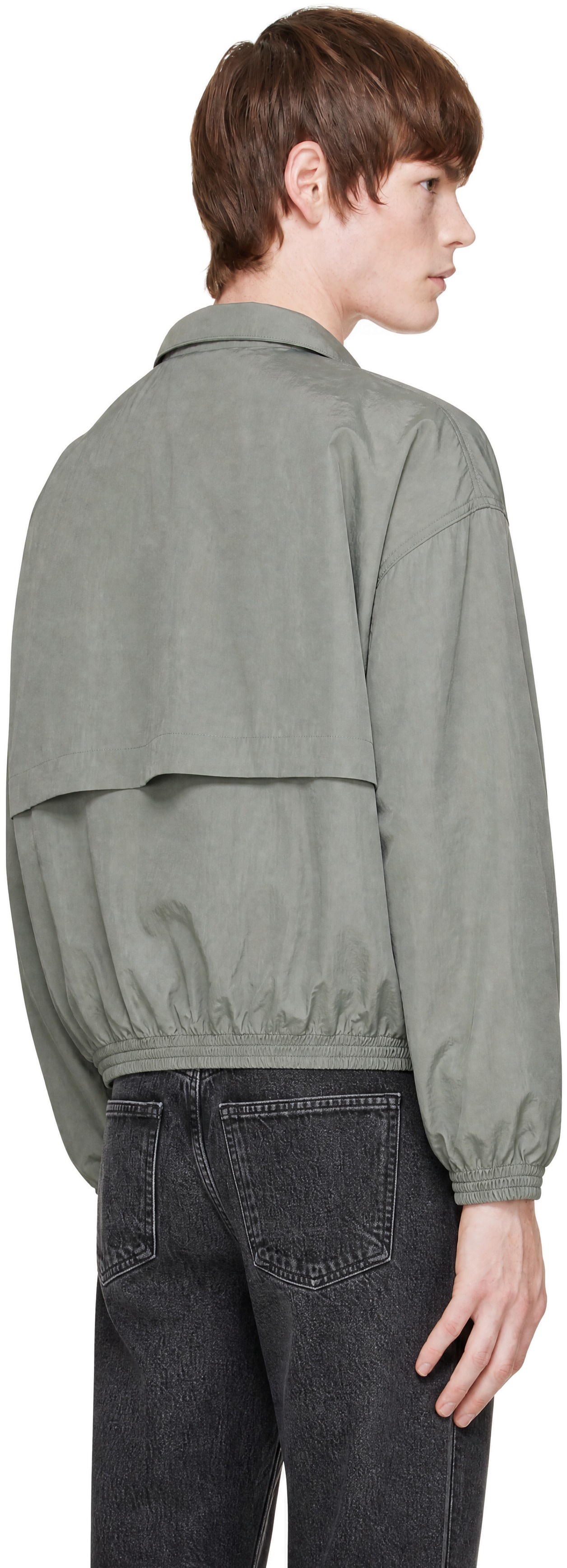 AGOLDE - Blouson coupe-vent Marshall vert