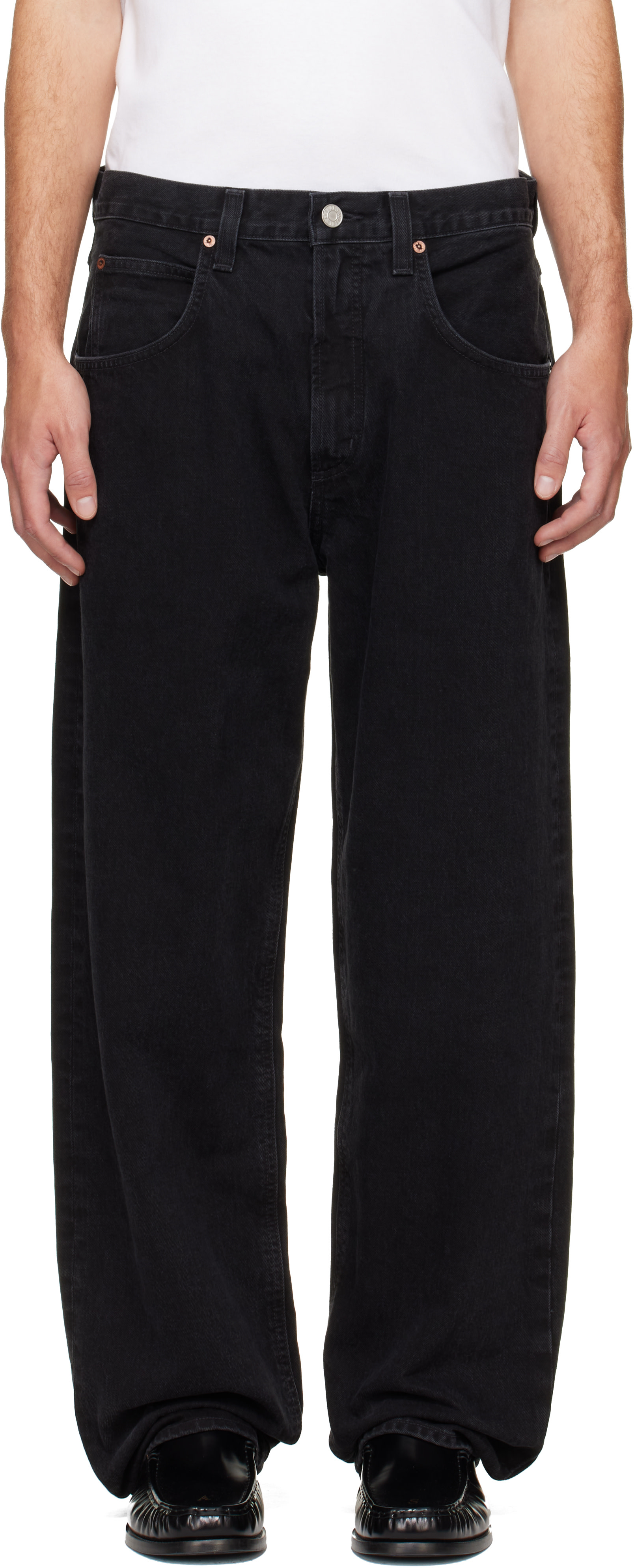 AGOLDE - Black Fusion Jeans