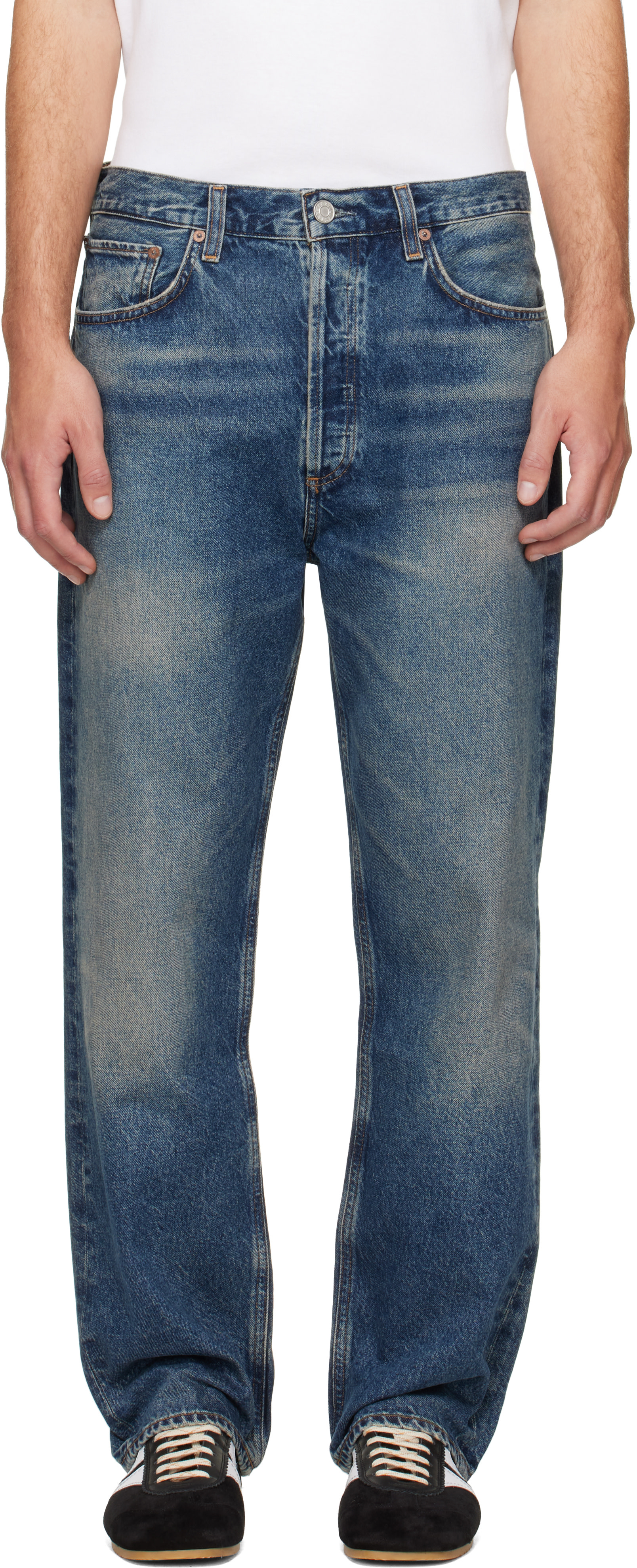 AGOLDE - Jean 90's bleu