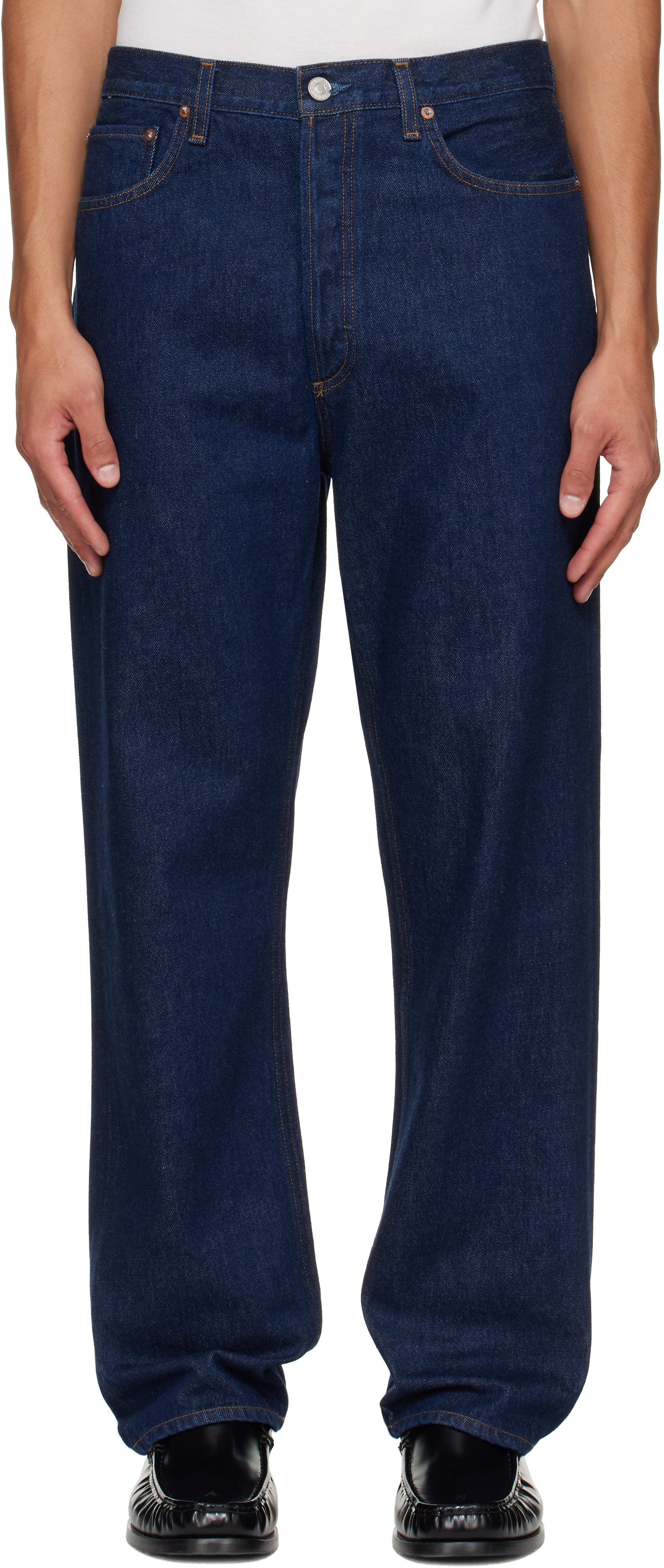 AGOLDE - Navy 90's Jeans