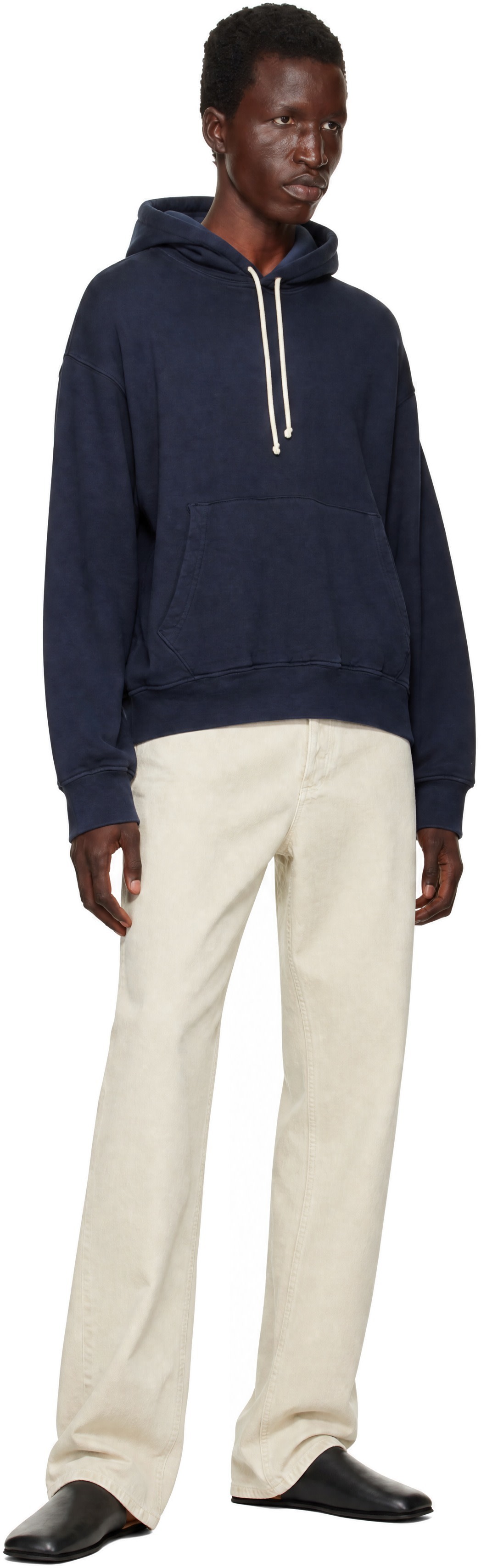 AGOLDE - Navy Boyce Hoodie