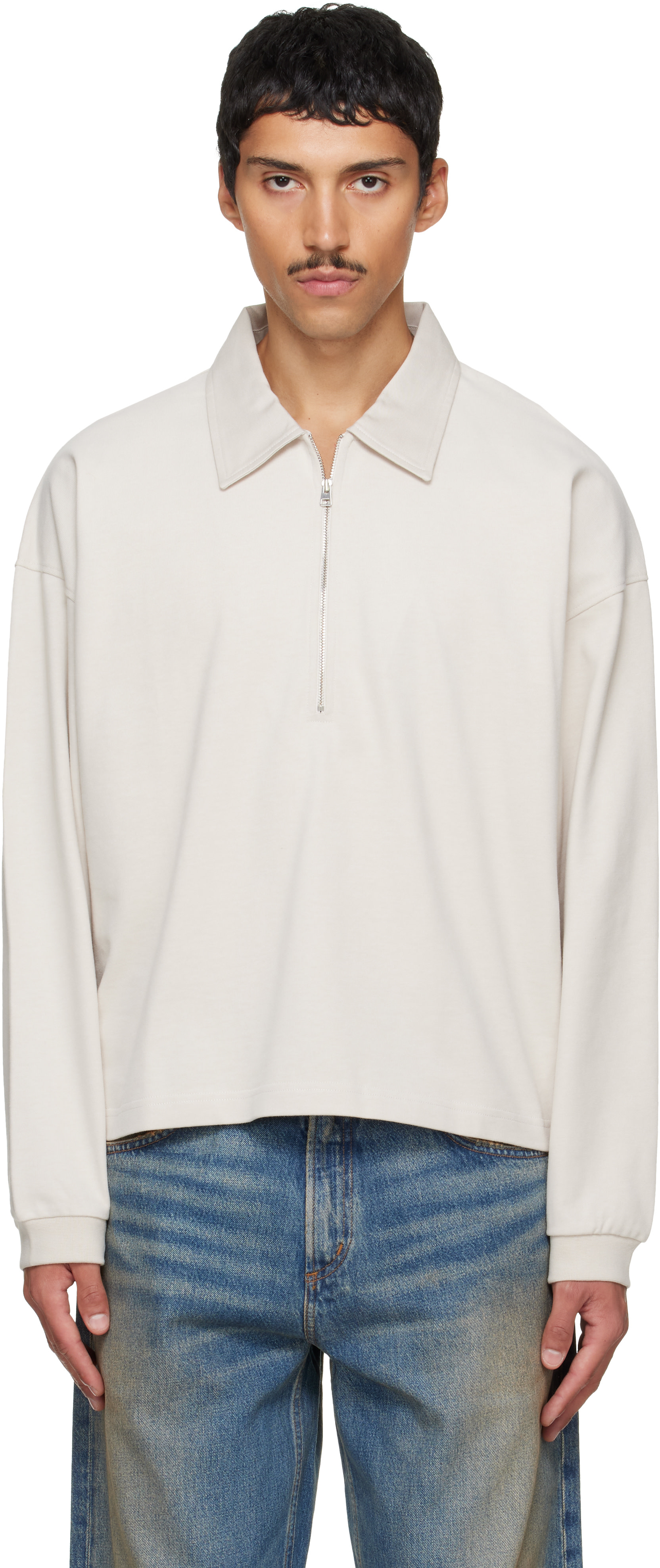 AGOLDE - Polo Darius beige