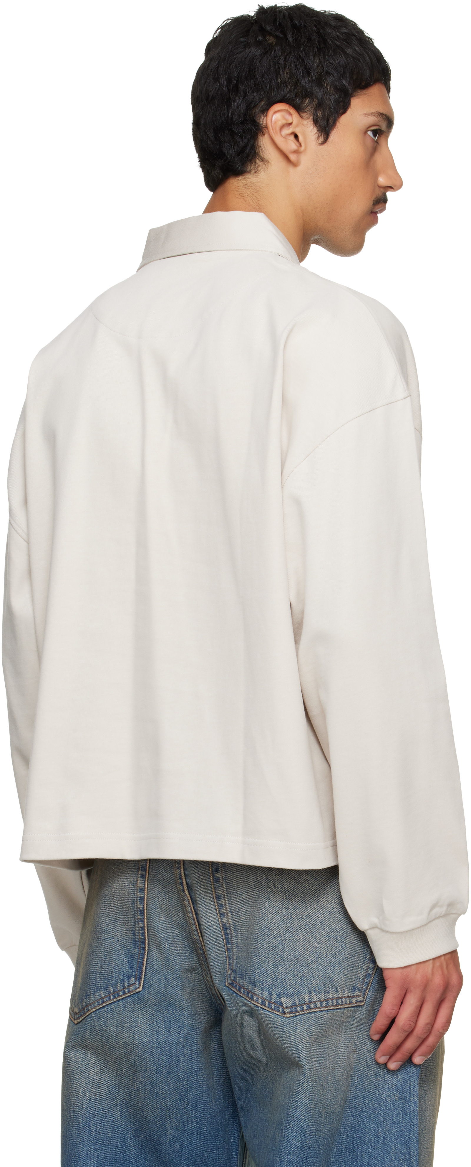 AGOLDE - Polo Darius beige