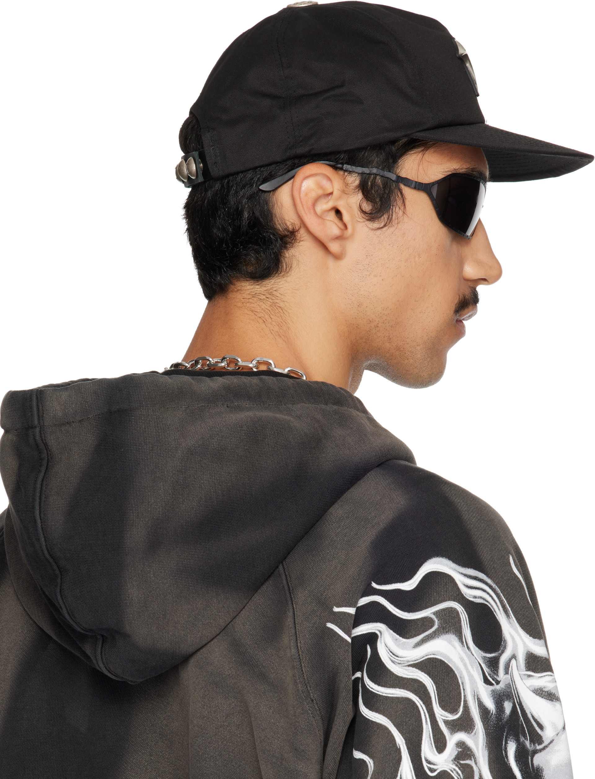 Thug Club: Black Tyrannosaurus Cap | SSENSE