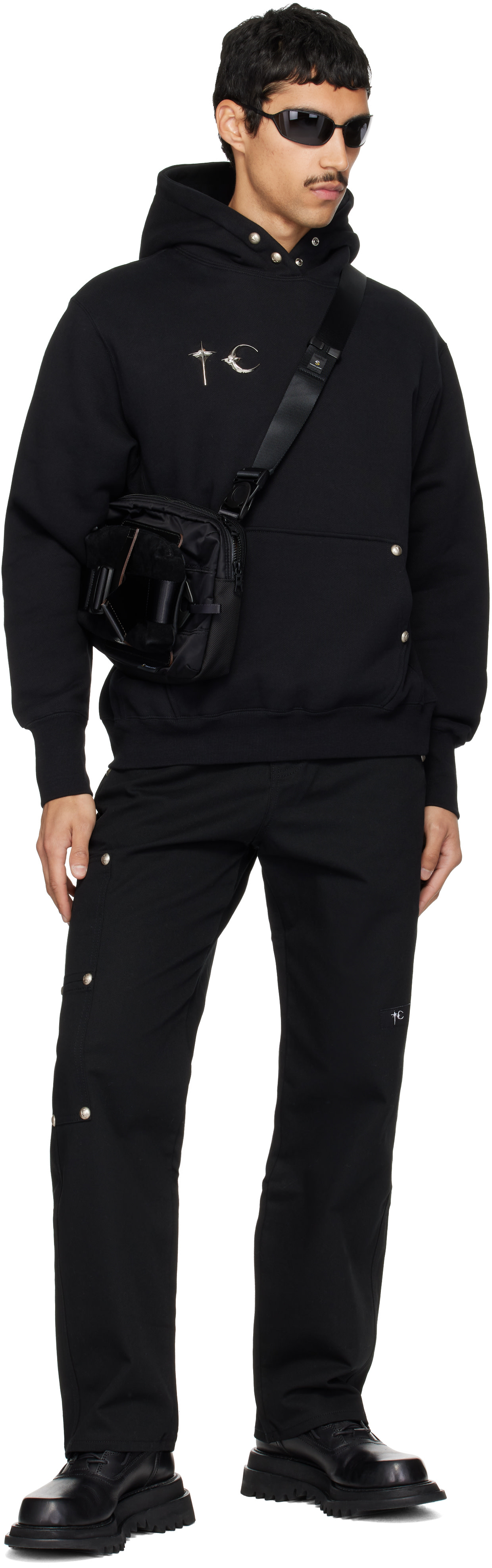 Thug Club - Pull à capuche Armor noir