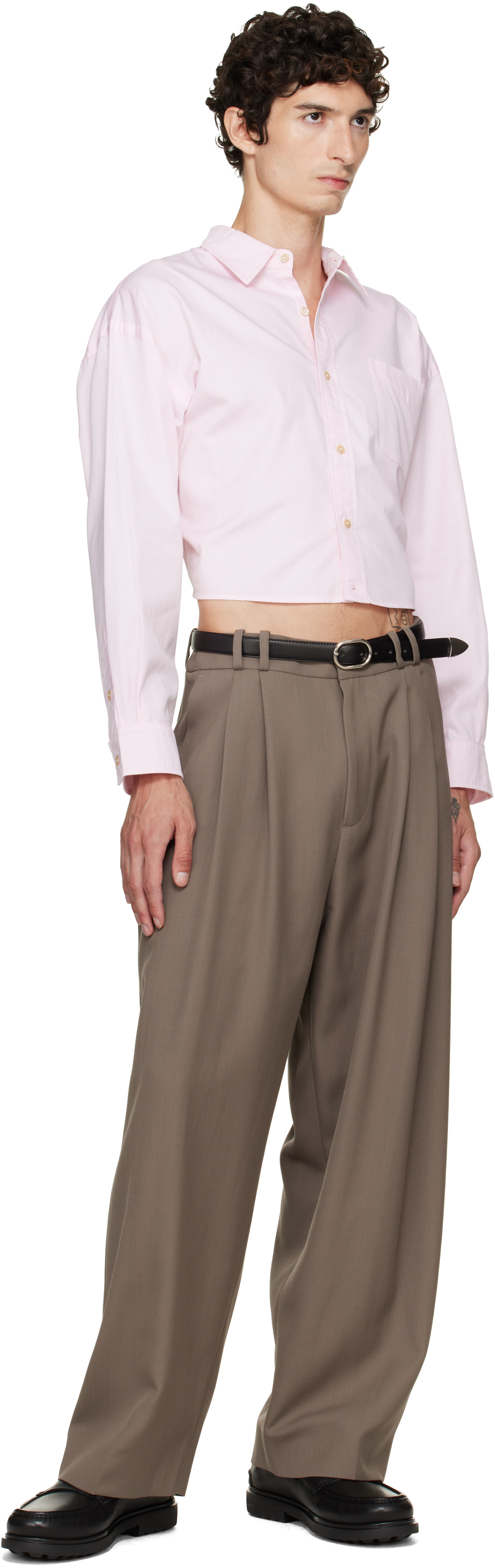 Solid Homme - Black Solid Belt