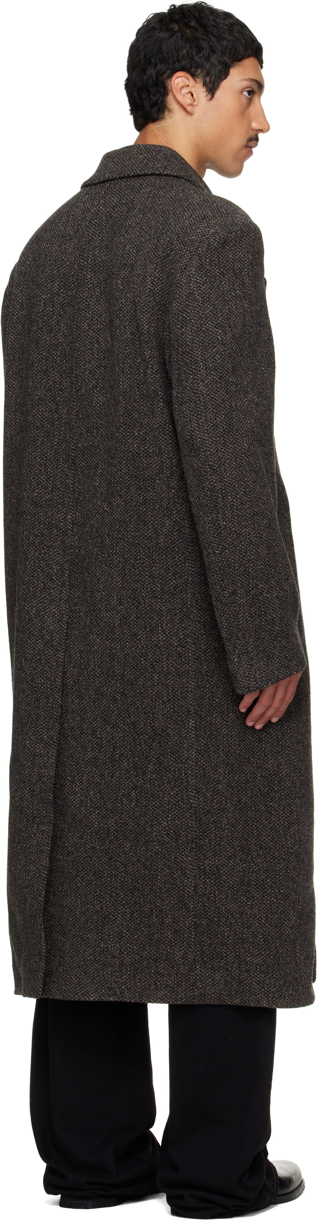 Solid Homme - Brown Tweed Coat