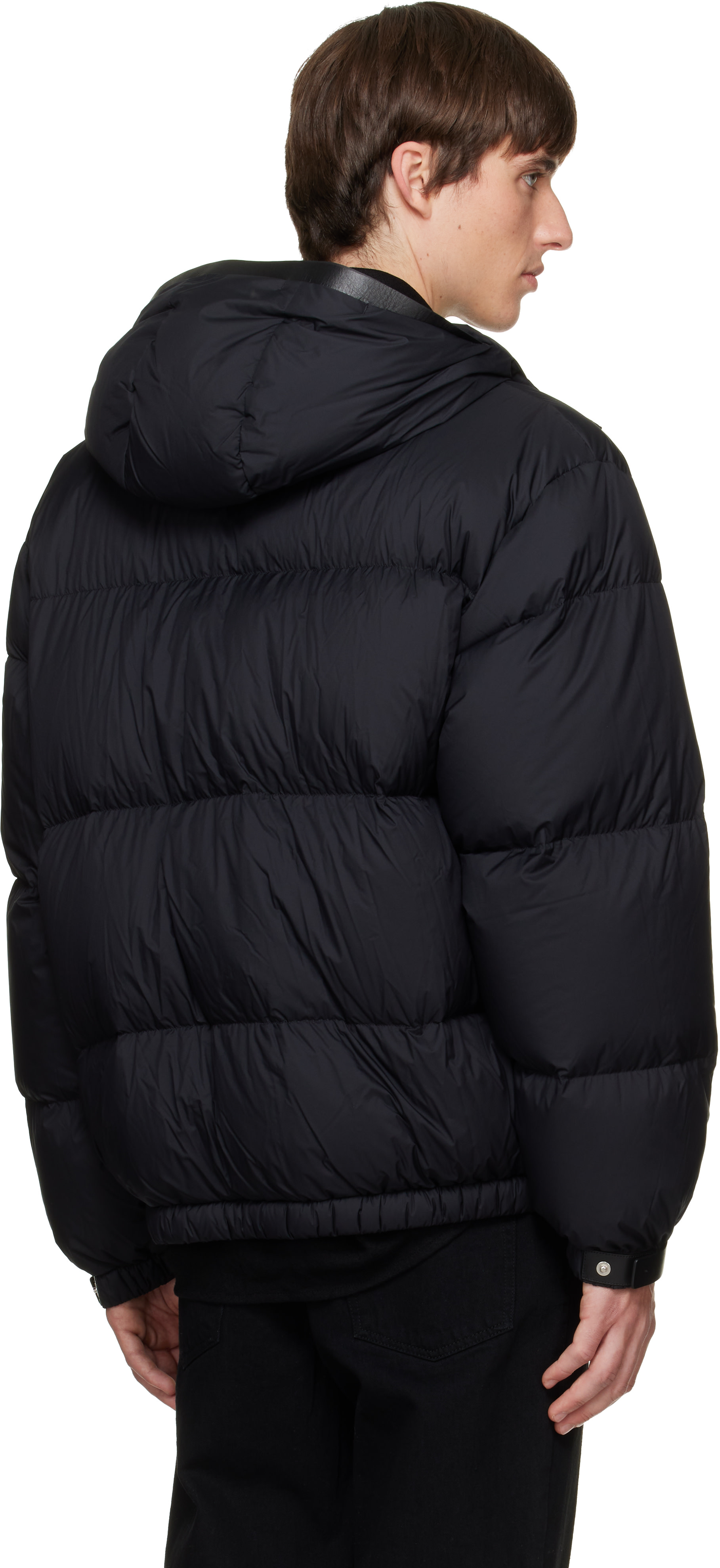 Solid Homme - Black Quilted Down Jacket
