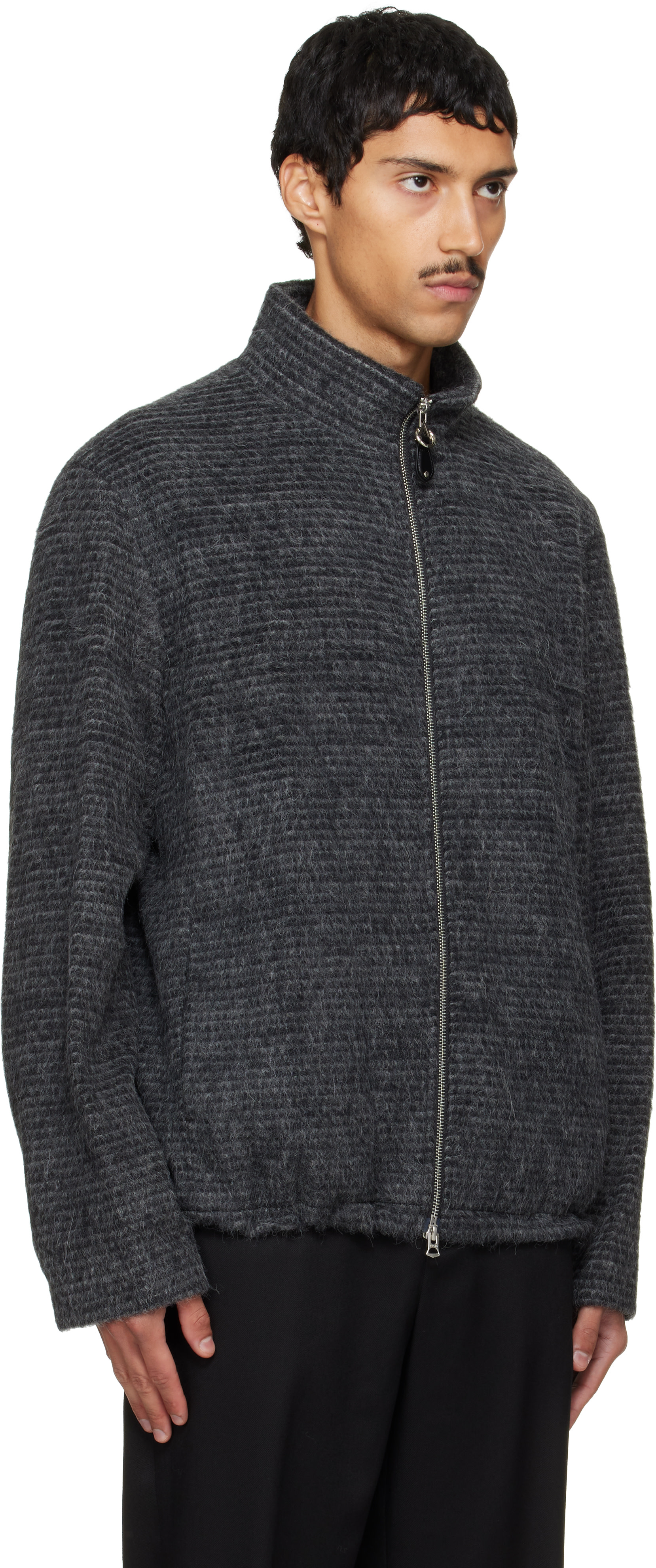 Solid Homme - Gray Alpaca Jacket