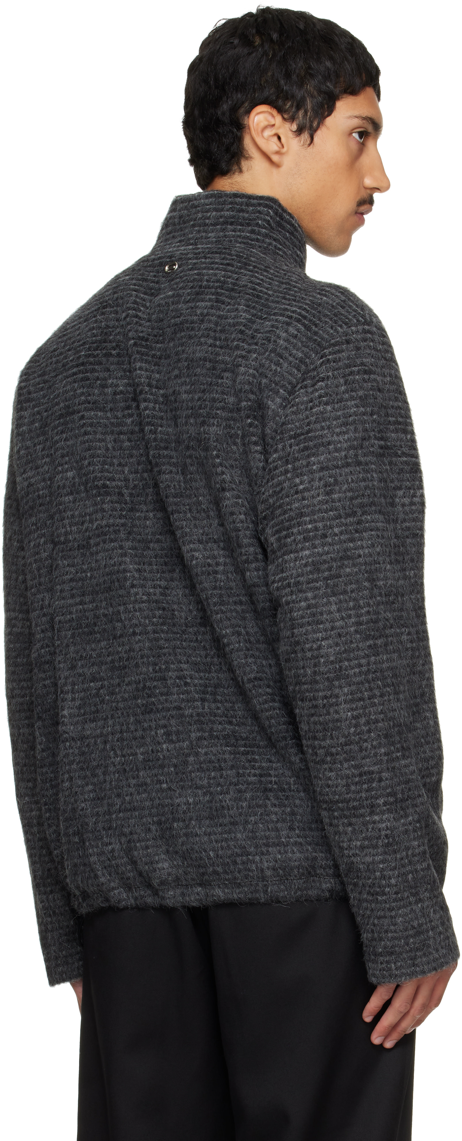 Solid Homme - Gray Alpaca Jacket