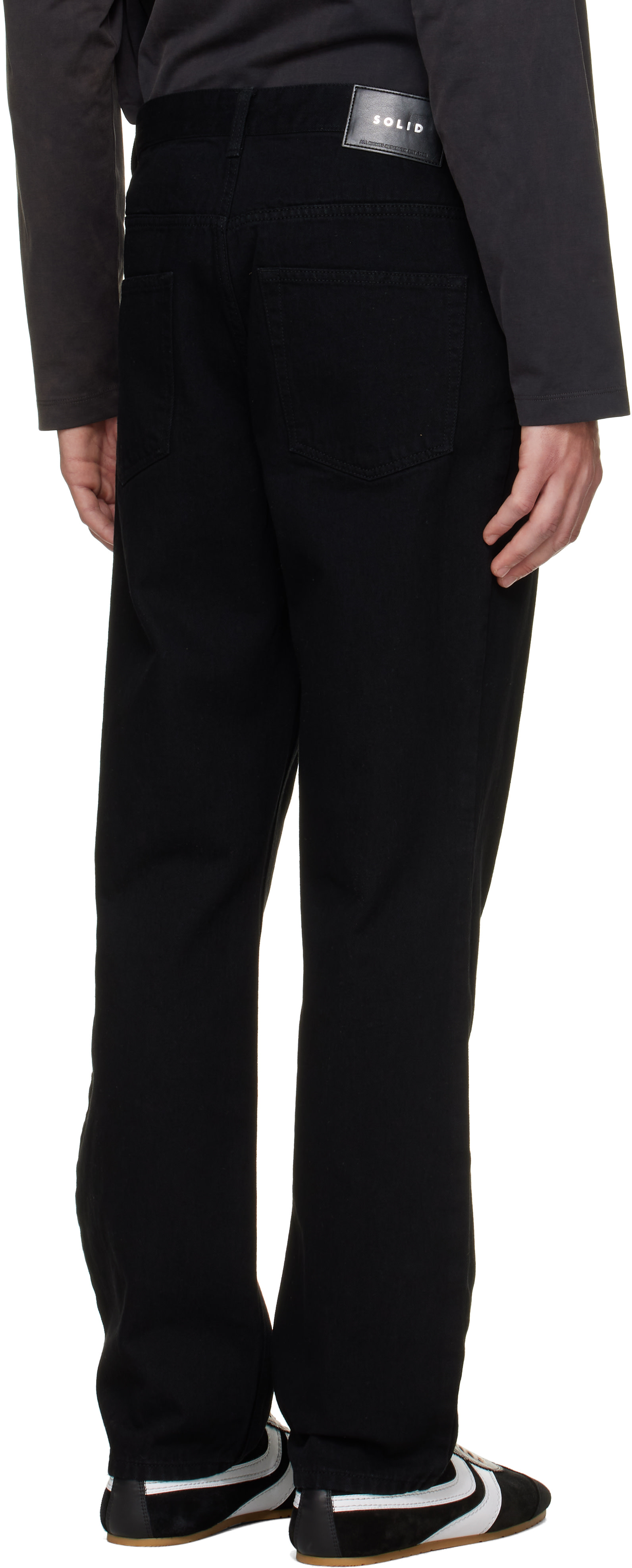 Solid Homme - Black Slim Jeans