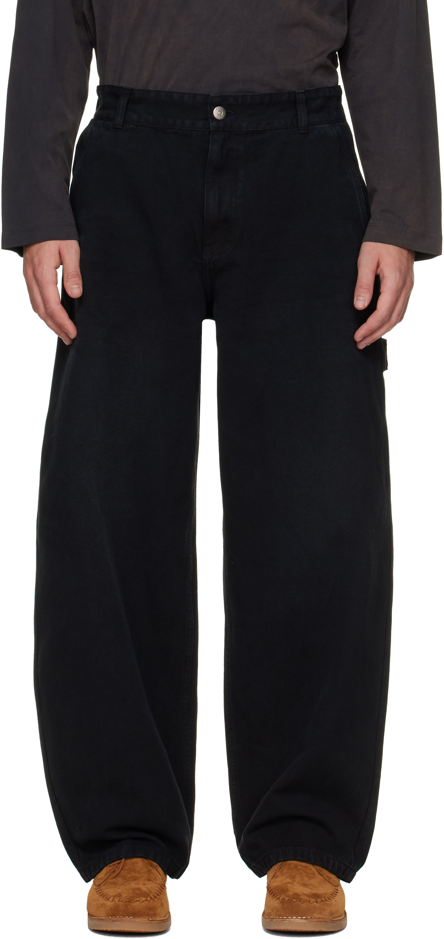 Solid Homme - Jean menuisier noir