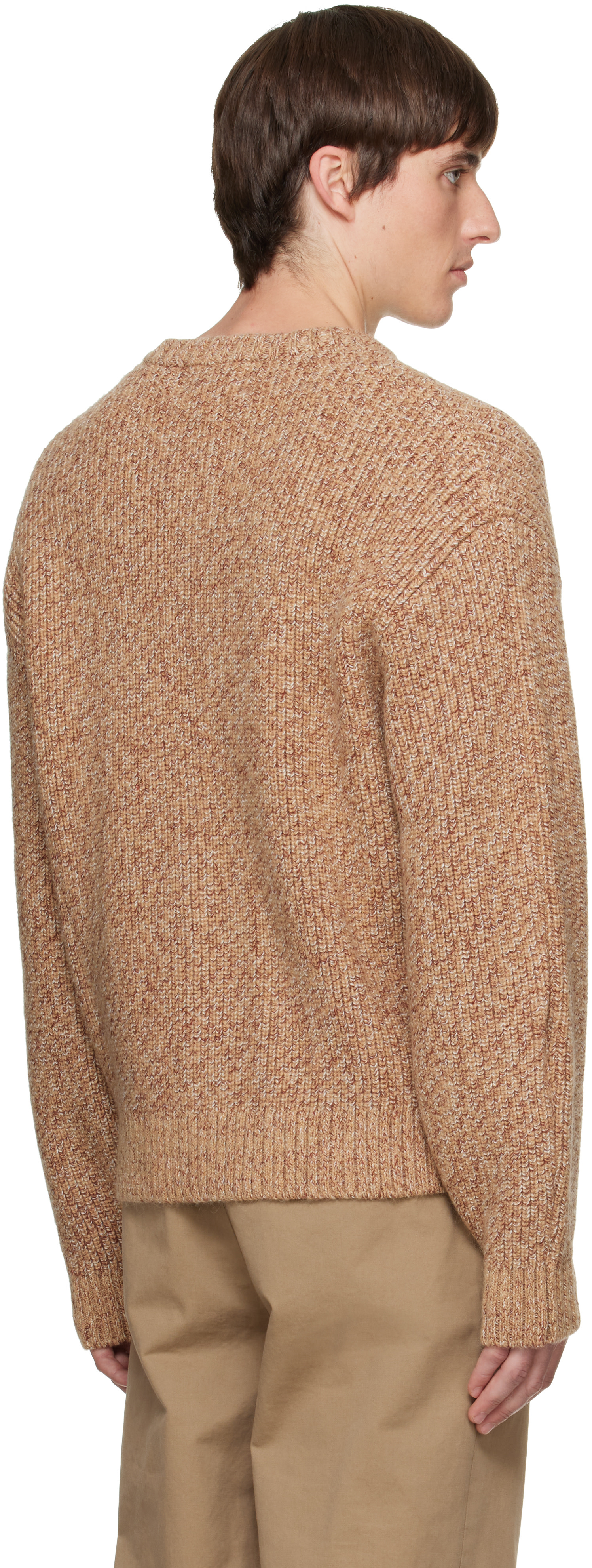 Solid Homme - Beige Wool Button Cardigan