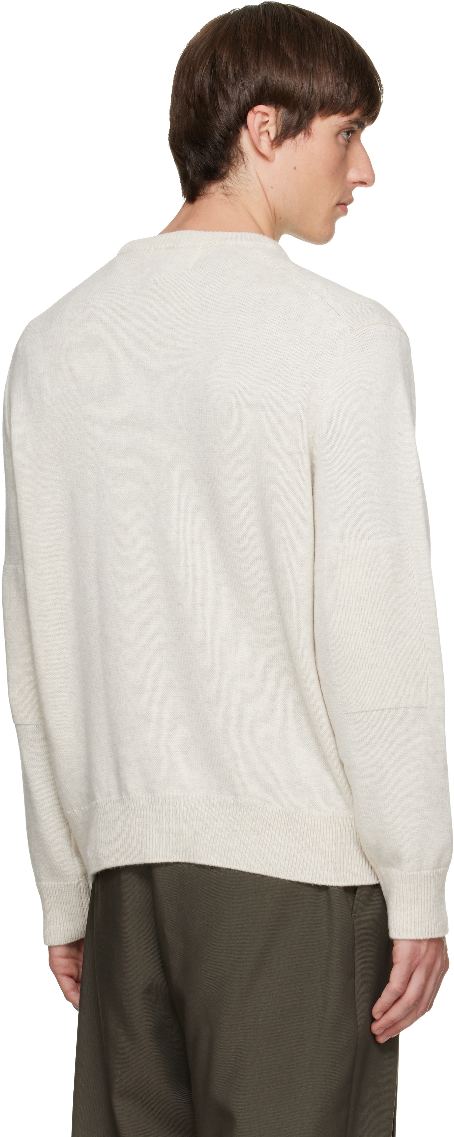 Solid Homme - Gray Wool & Cashmere Sweater
