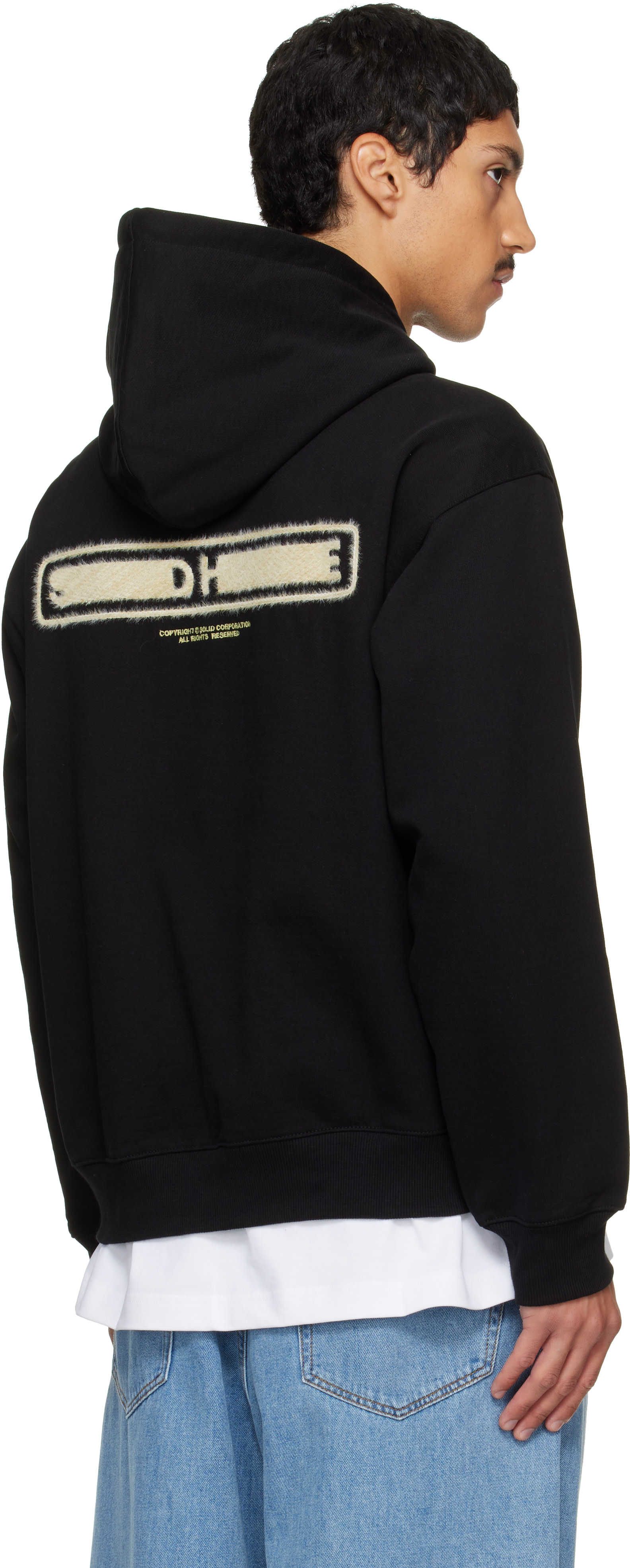 Solid Homme - Pull à capuche noir