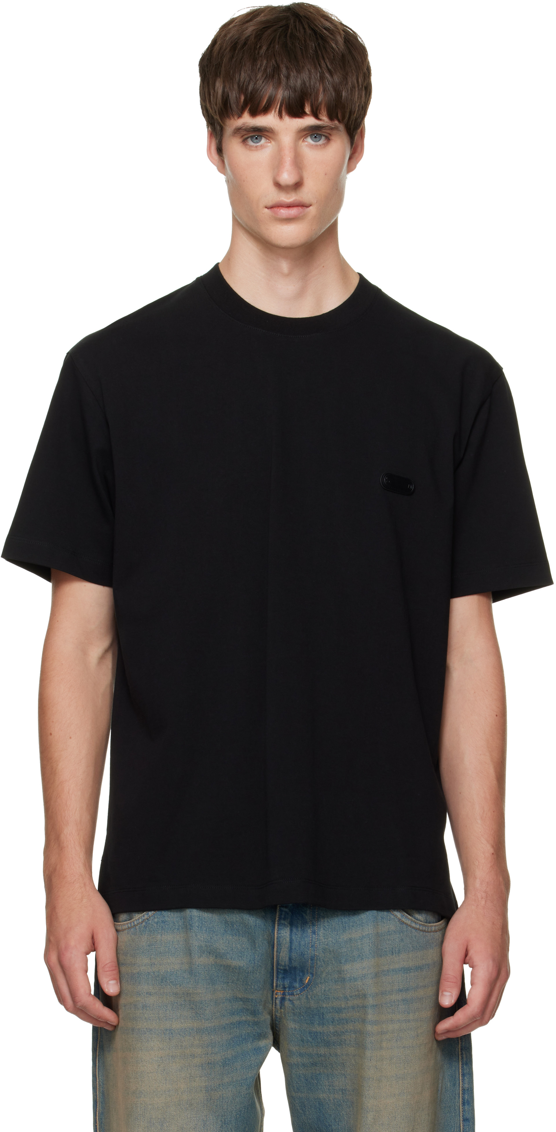 Solid Homme - Black Paris Artwork T-shirt