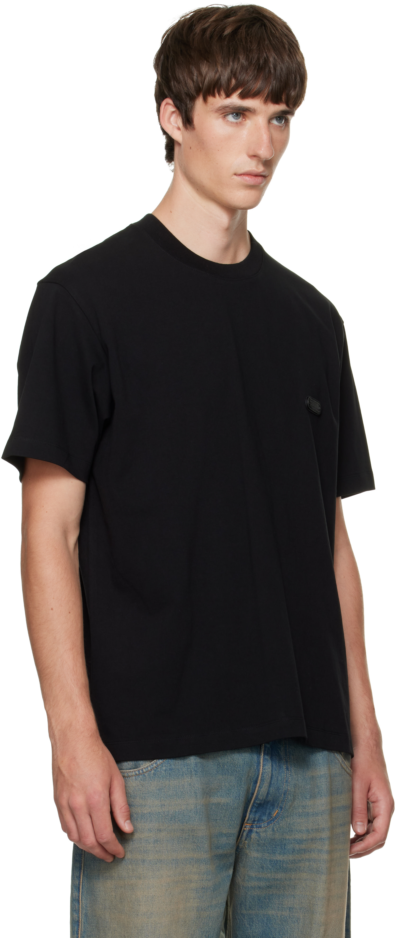 Solid Homme - T-shirt noir à image de Paris