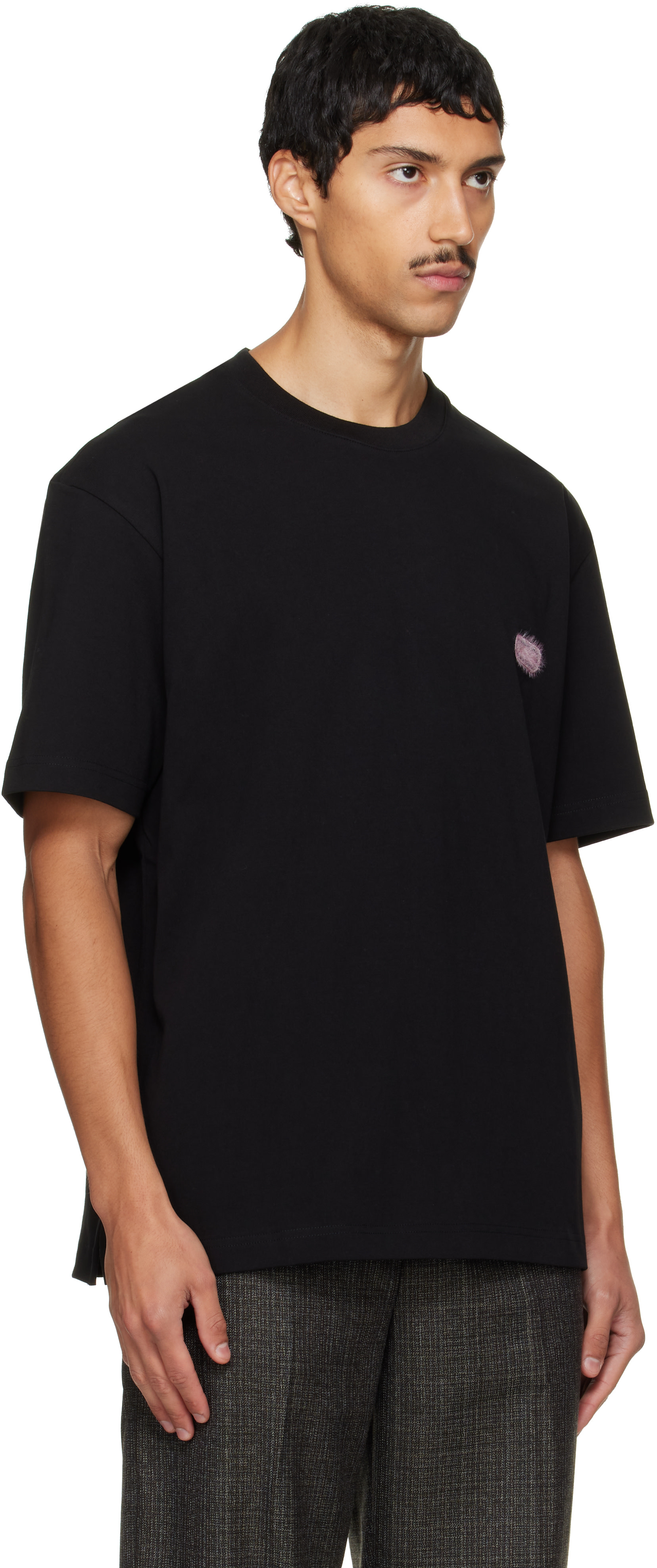 Solid Homme - Black Solid Back Logo T-shirt