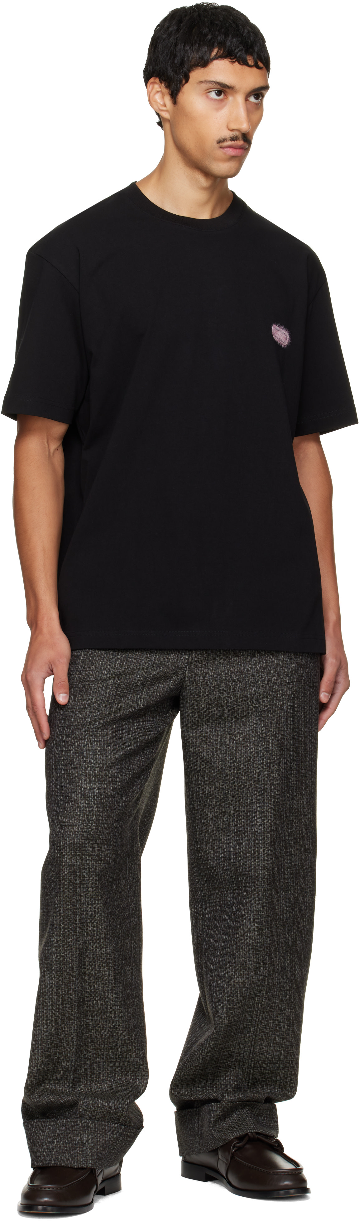 Solid Homme - Black Solid Back Logo T-shirt
