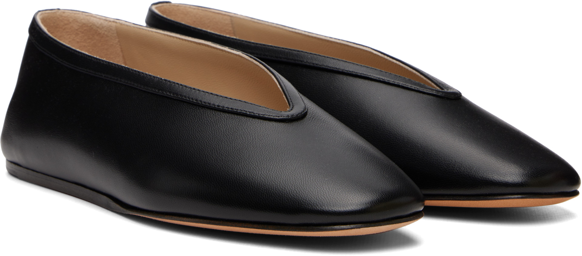 Le Monde Beryl: ブラック Luna Slipper ローファー | SSENSE 日本