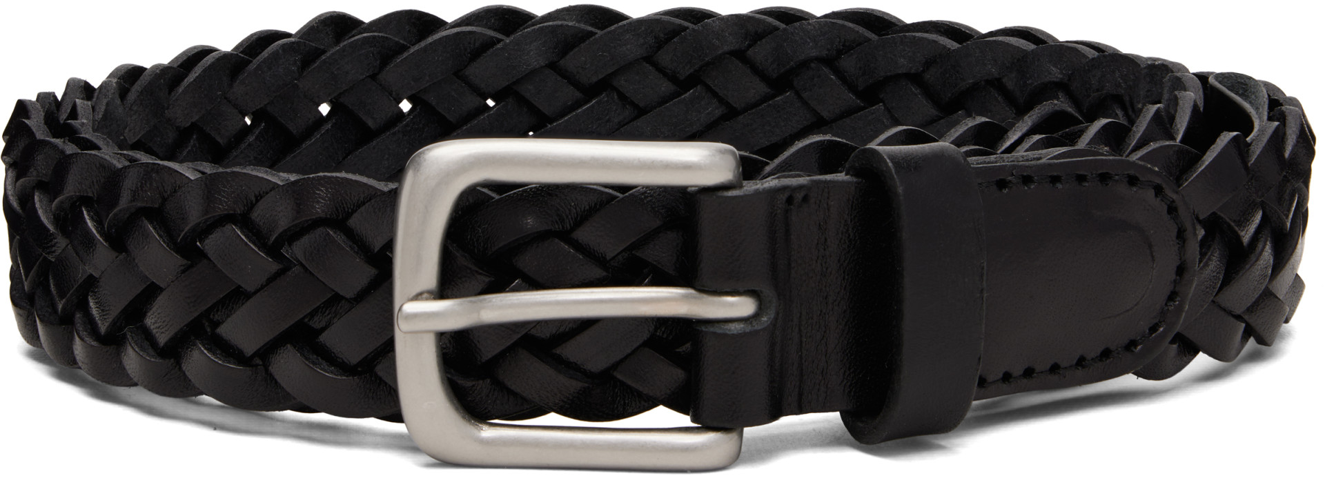 ANOTHER ASPECT - 黑色 Another 1.0 Braided 腰带