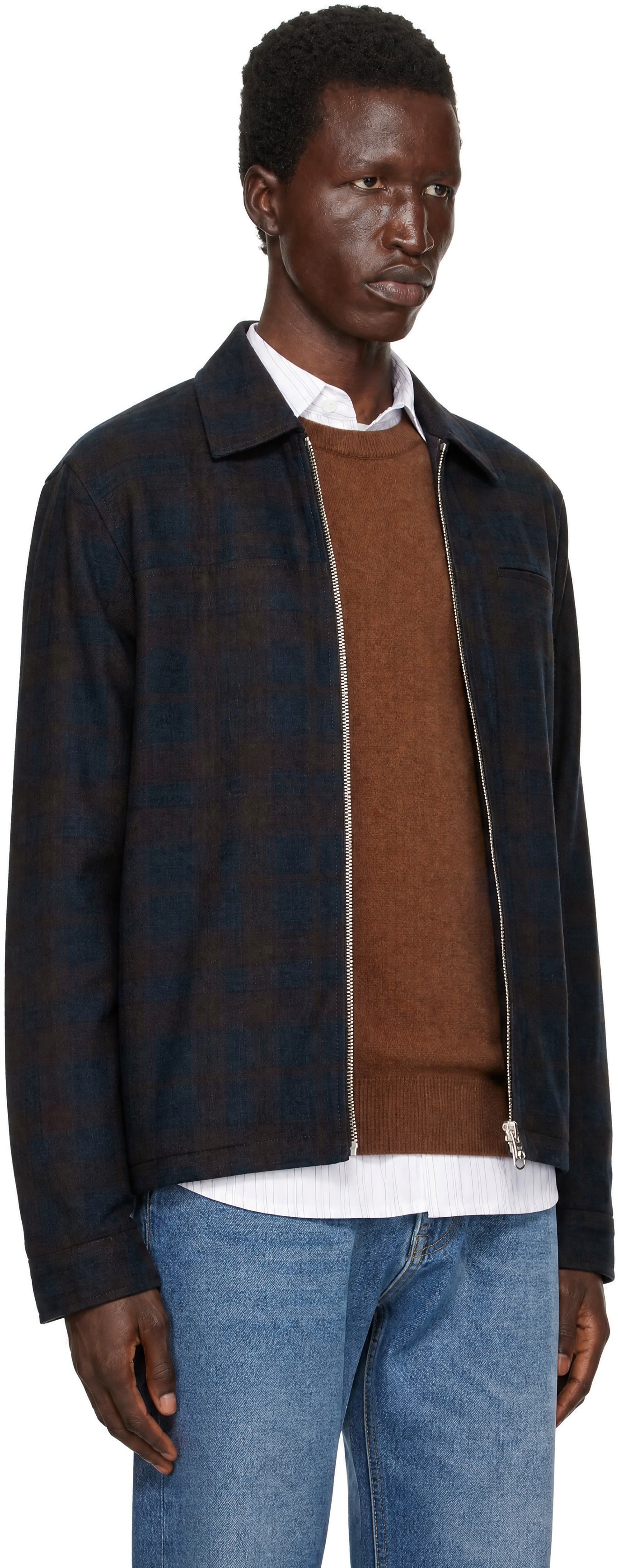ANOTHER ASPECT - Navy Another 3.0 Overshirt