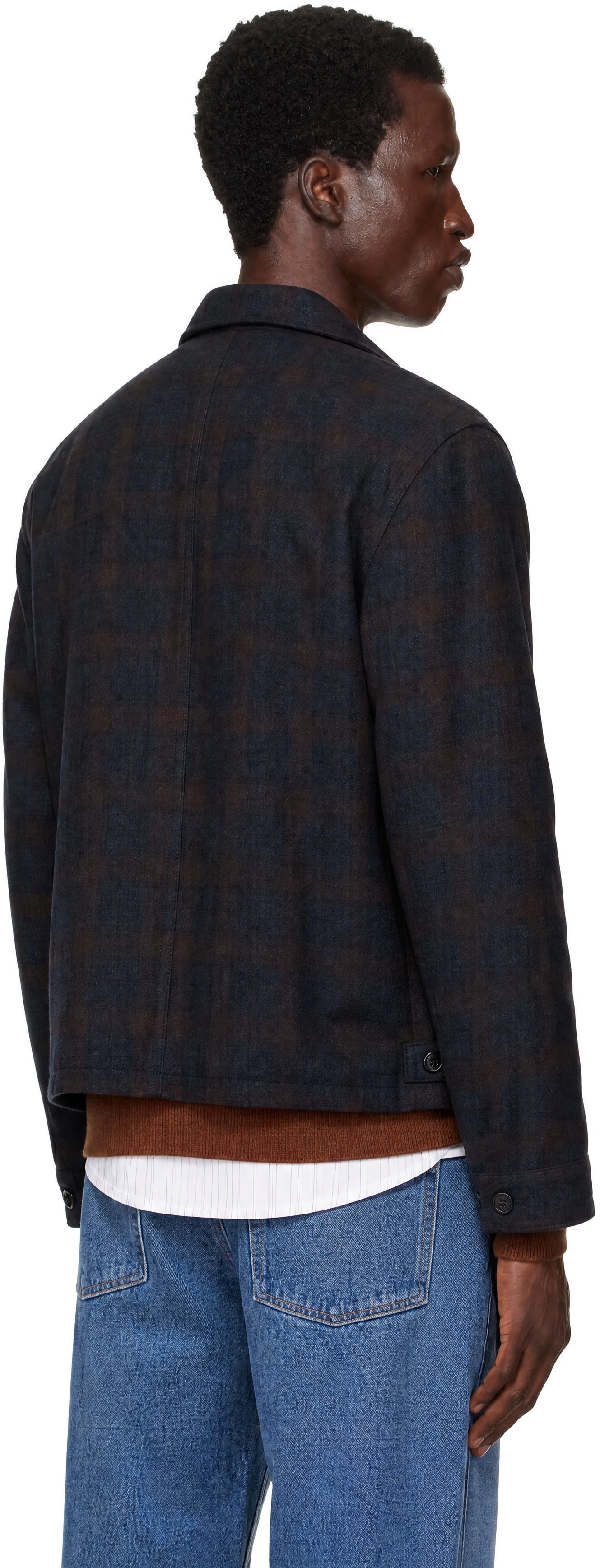 ANOTHER ASPECT - Navy Another 3.0 Overshirt