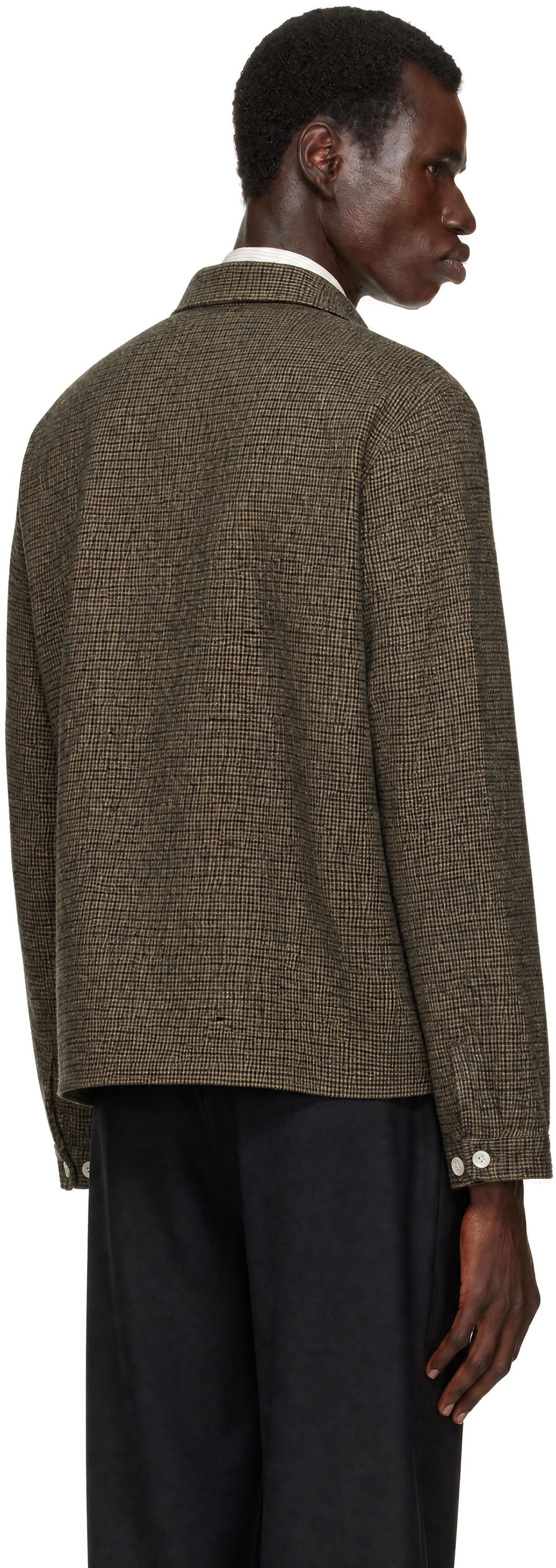 ANOTHER ASPECT - Surchemise Another 1.0 brune