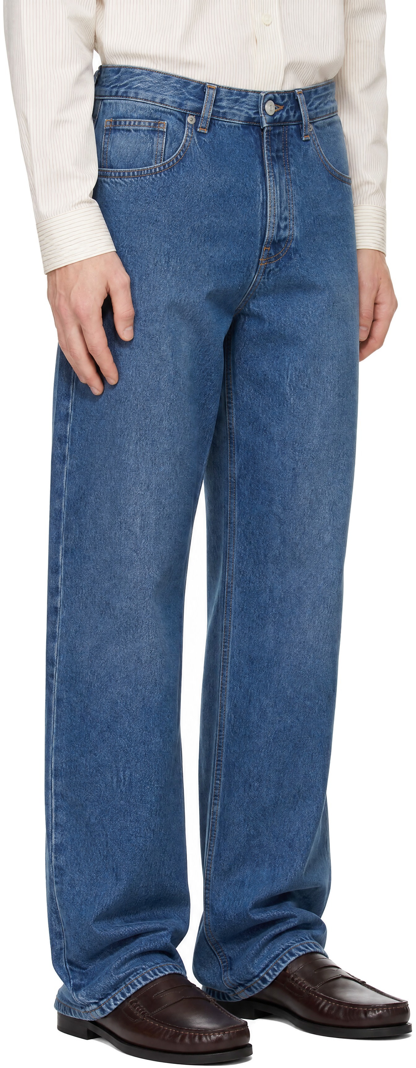 ANOTHER ASPECT - Blue Another 1.0 Jeans