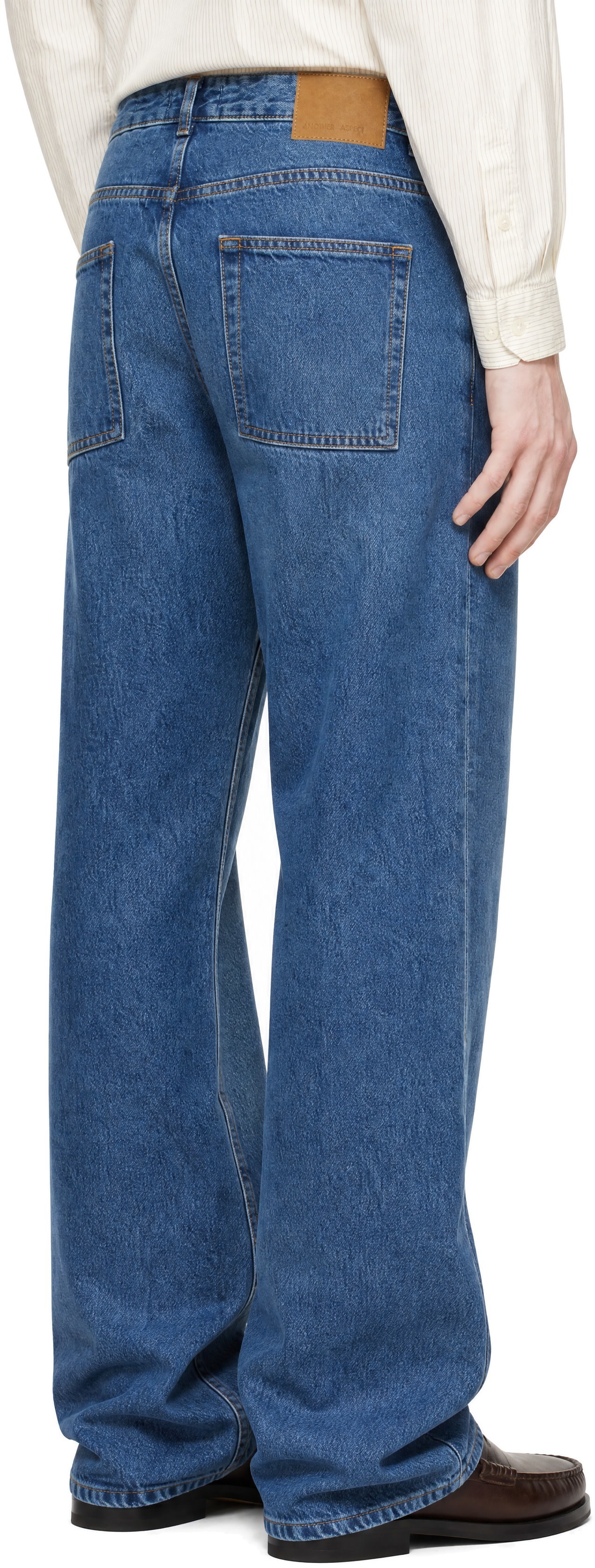 ANOTHER ASPECT - Jean Another 1.0 bleu