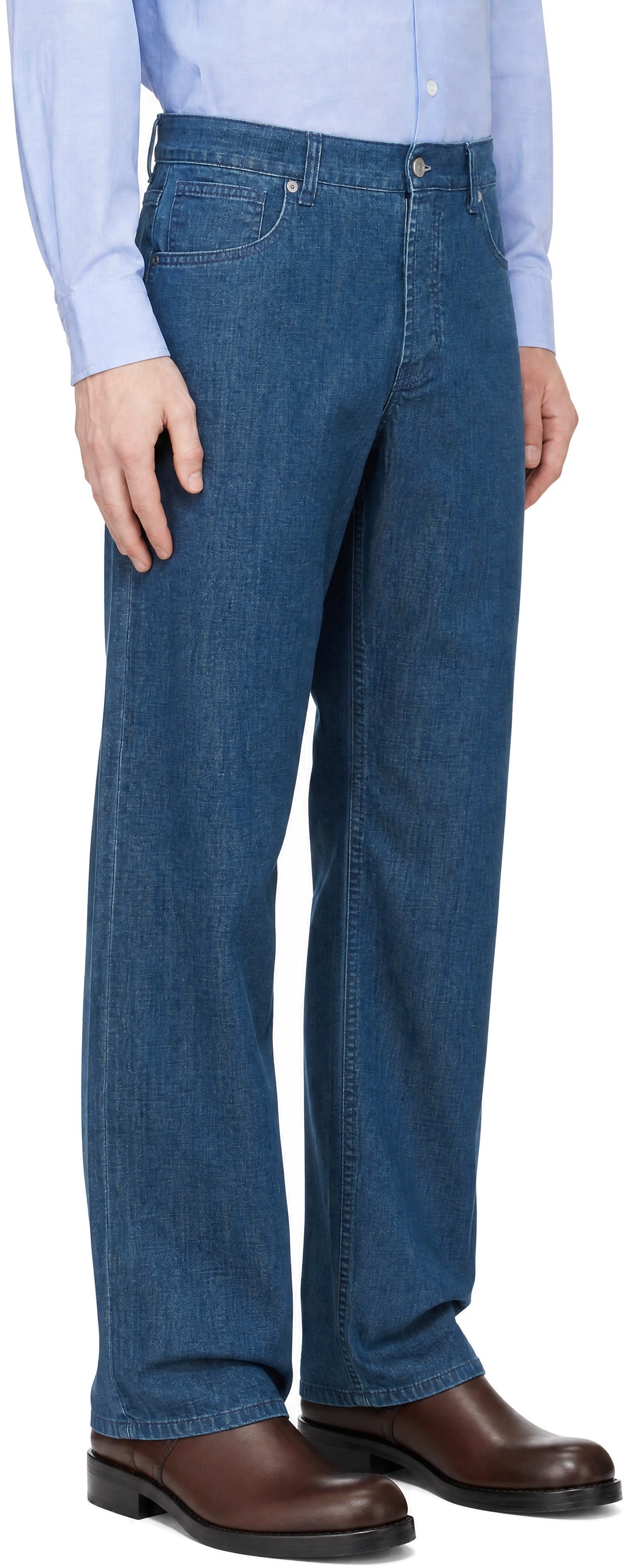 ANOTHER ASPECT - Jean Another 4.0 bleu