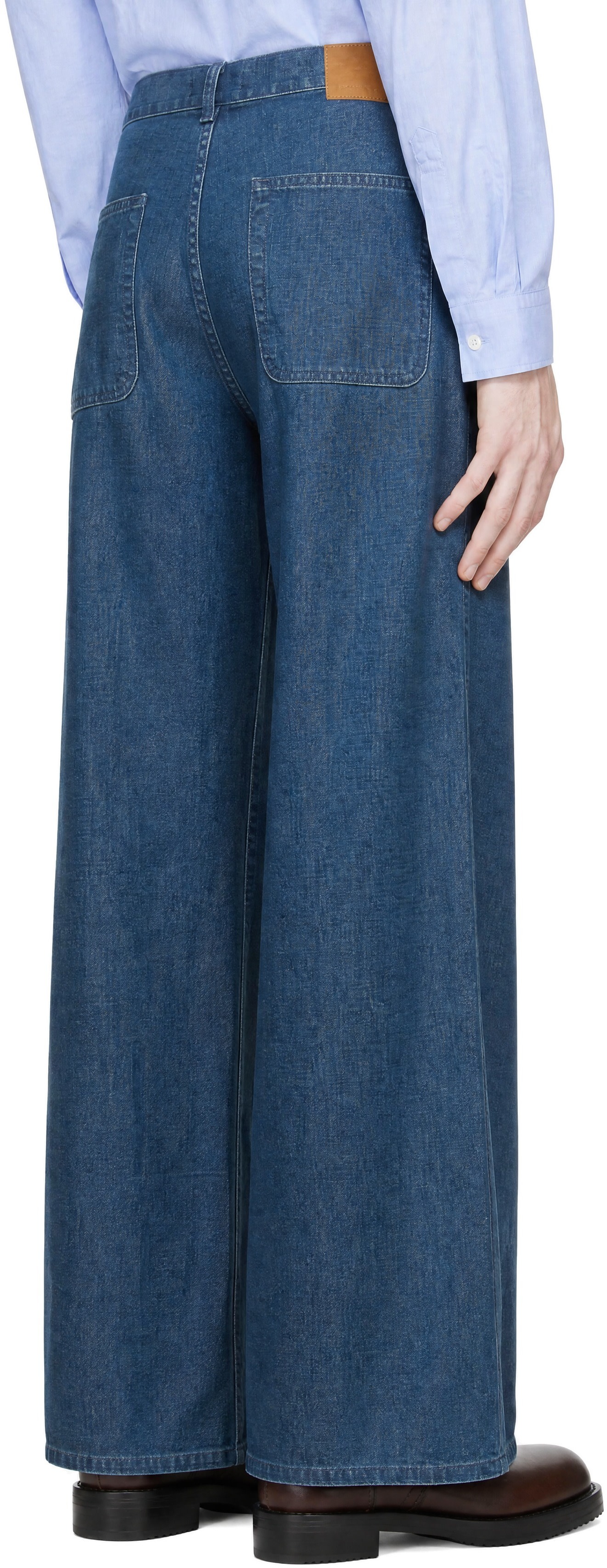 ANOTHER ASPECT - Blue Another 4.0 Jeans