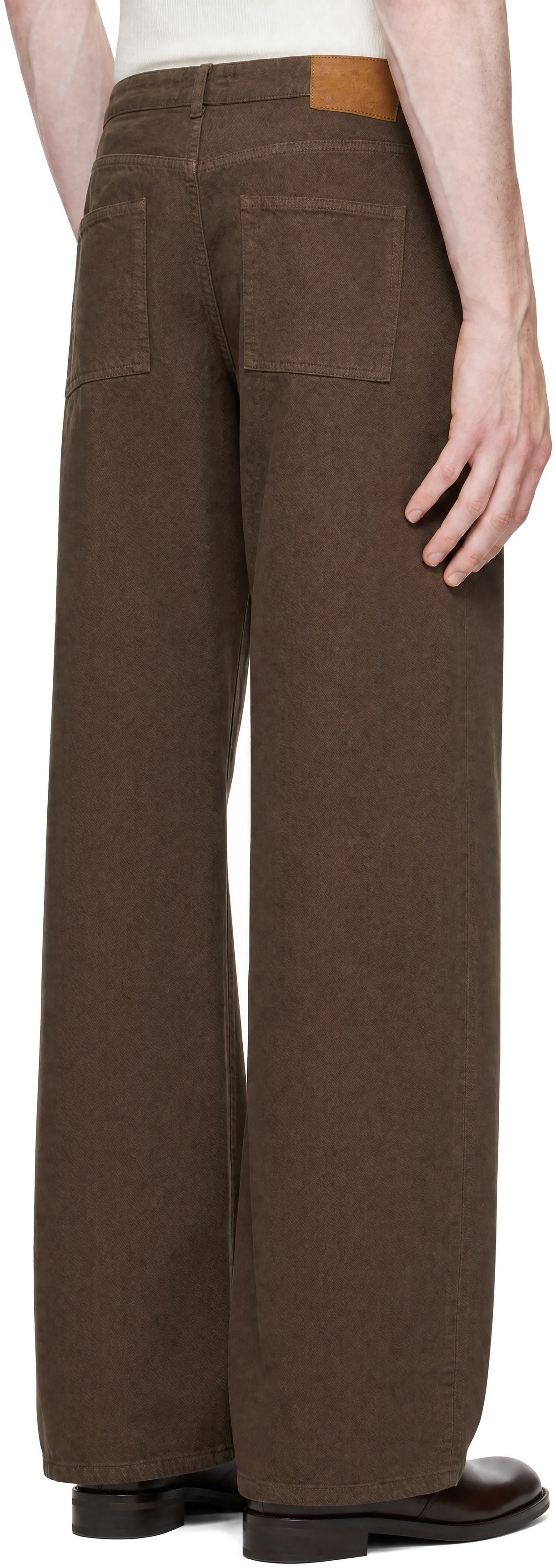 ANOTHER ASPECT - Brown Another 3.0 Jeans