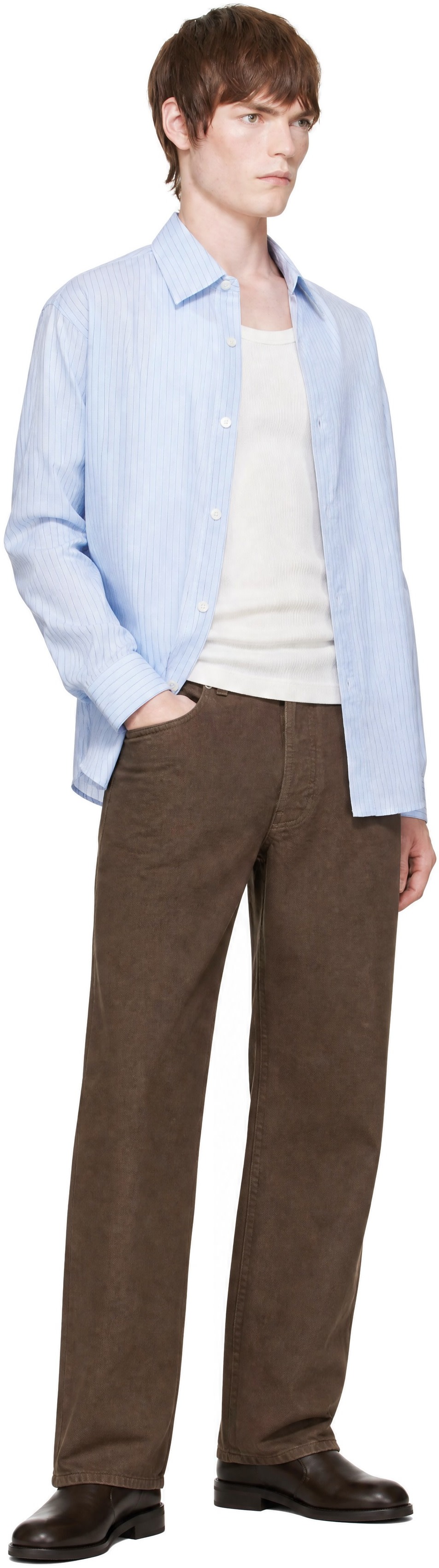 ANOTHER ASPECT - Jean Another 3.0 brun
