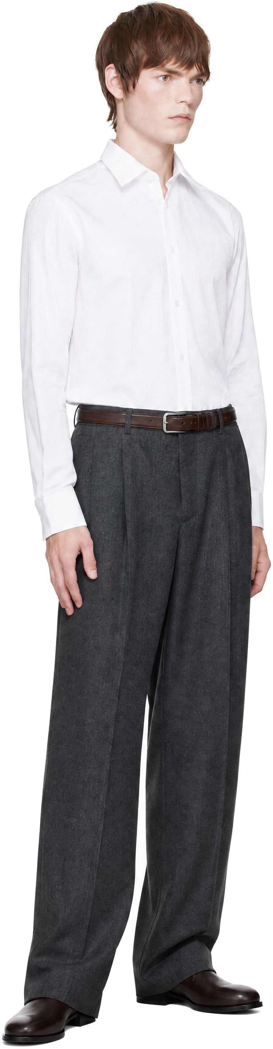 ANOTHER ASPECT - Pantalon de complet Another 1.0 gris