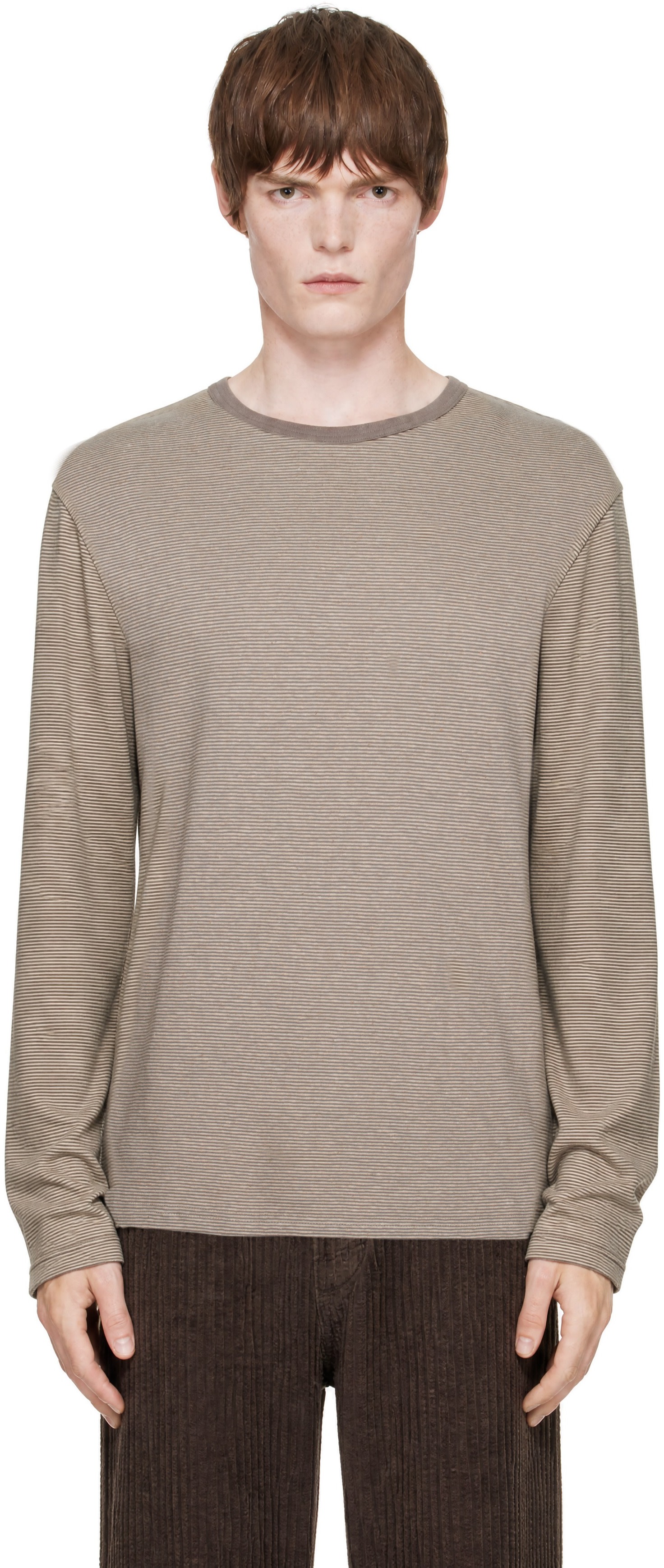 ANOTHER ASPECT - T-shirt Another 3.0 taupe