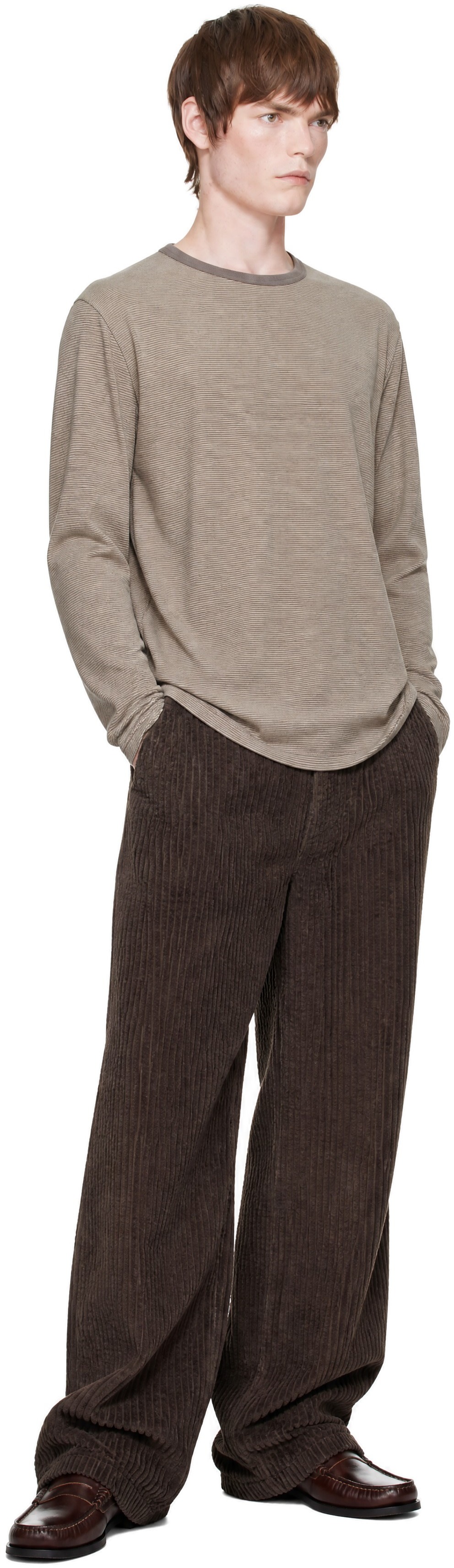 ANOTHER ASPECT - T-shirt Another 3.0 taupe