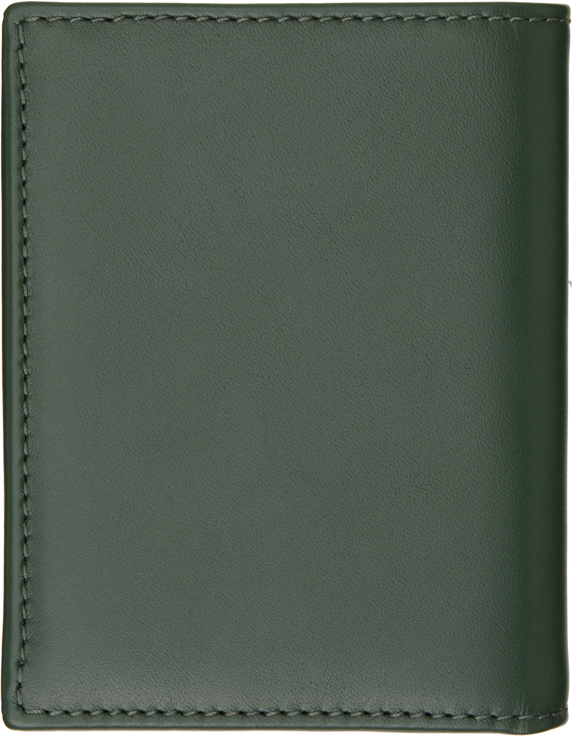 Comme des Garçons Wallets - 그린 클래식 가죽 카드 지갑