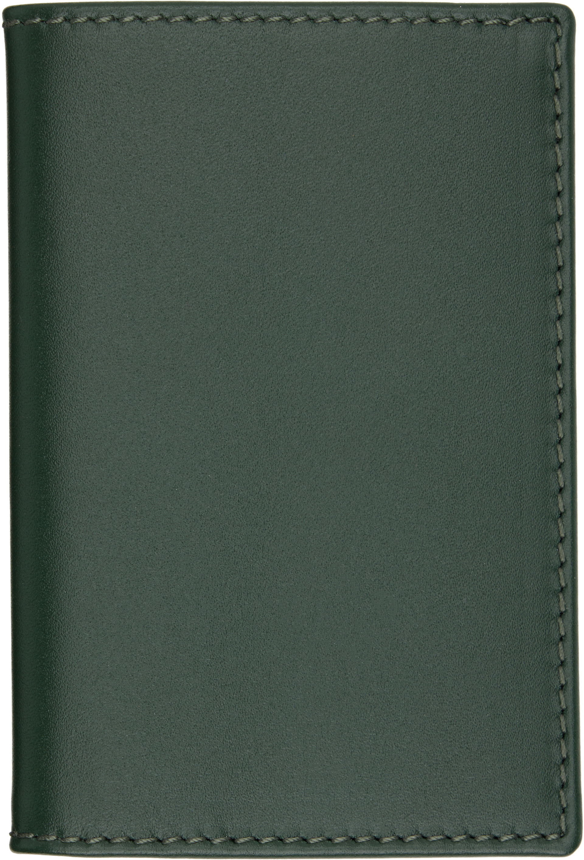 Comme des Garçons Wallets: グリーン Classic Leather Line カード